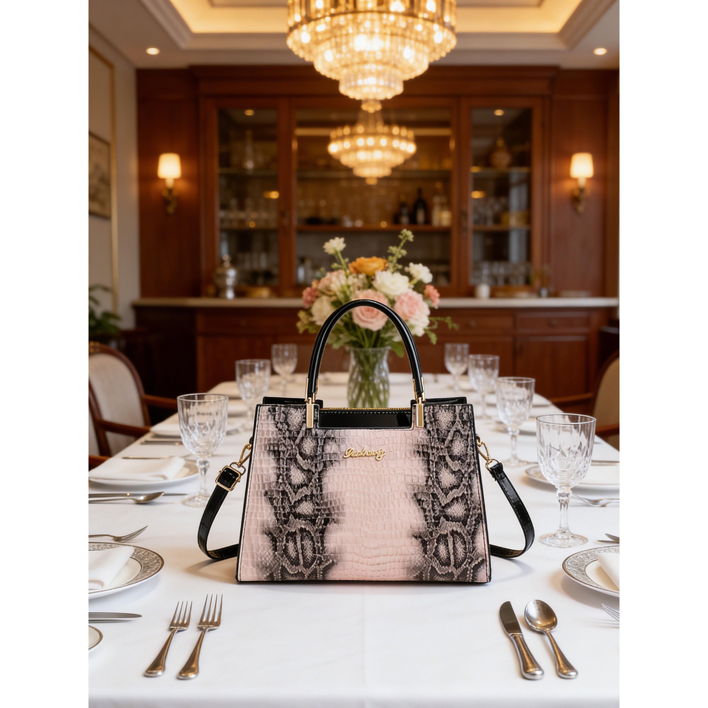 شنطة كتف بنمط جلد الثعبان-women-bagsandwallets-handbags-image-3