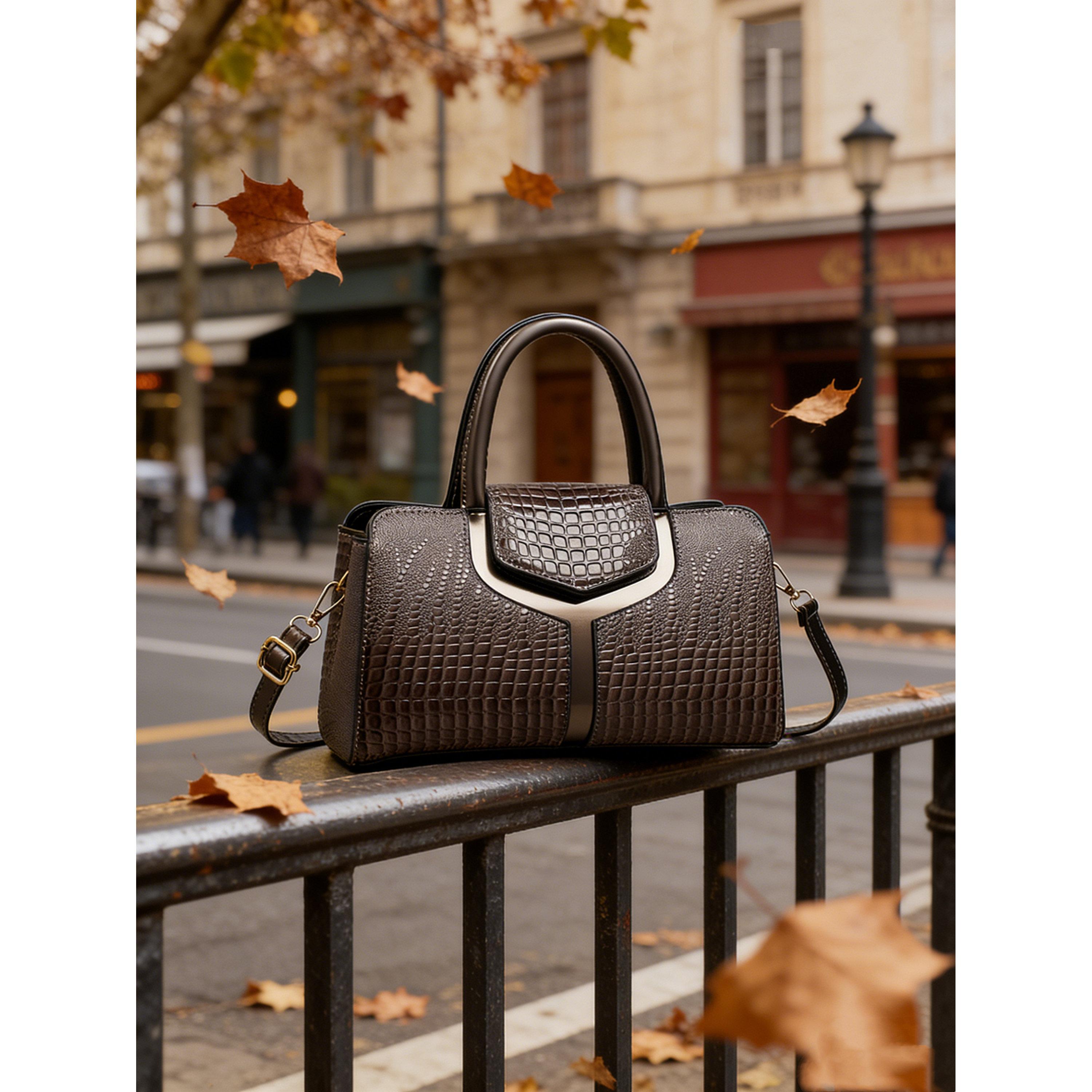 شنطة يد بنمط جلد التمساح-women-bagsandwallets-handbags-image-3