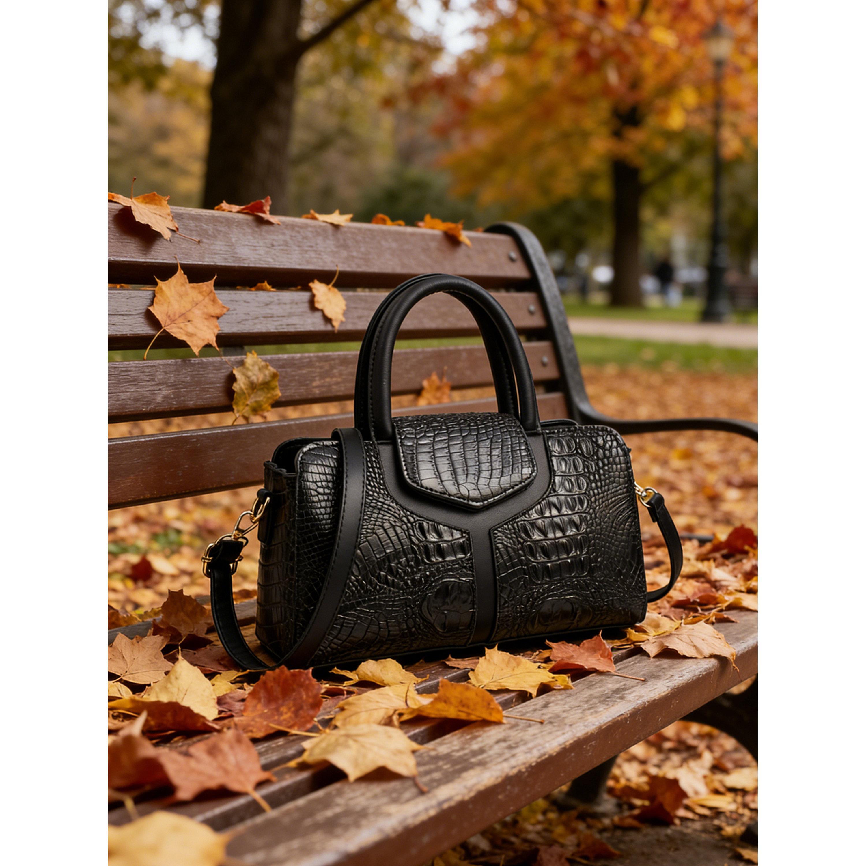 شنطة يد بنمط جلد التمساح-women-bagsandwallets-handbags-image-2