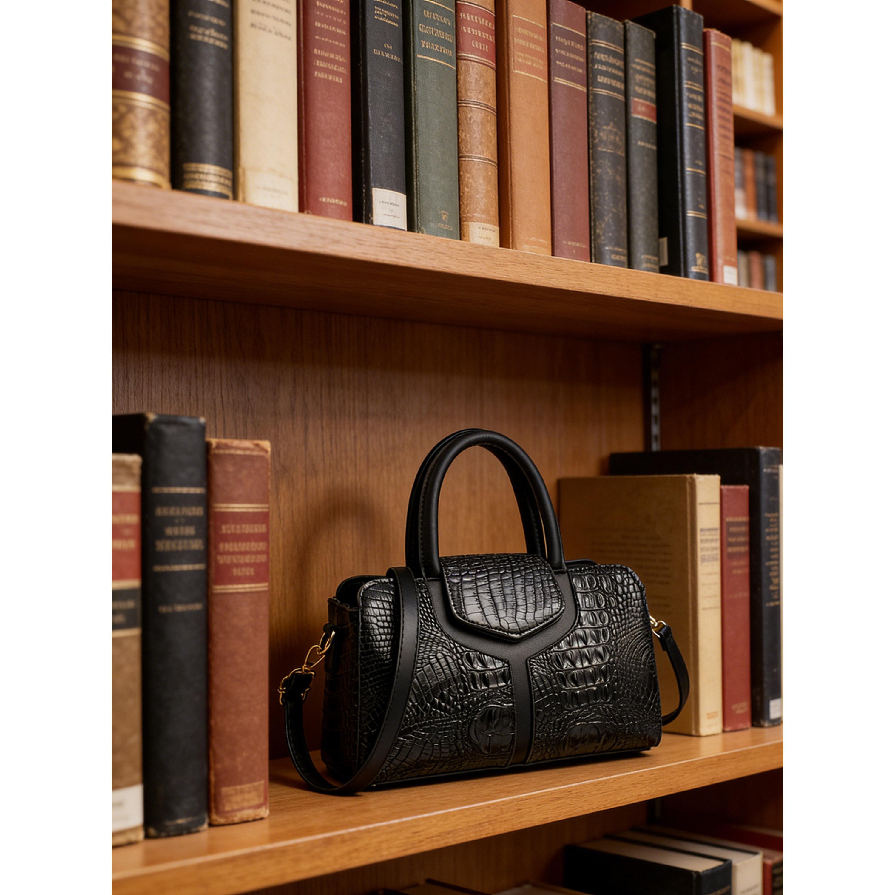 شنطة يد بنمط جلد التمساح-women-bagsandwallets-handbags-image-4