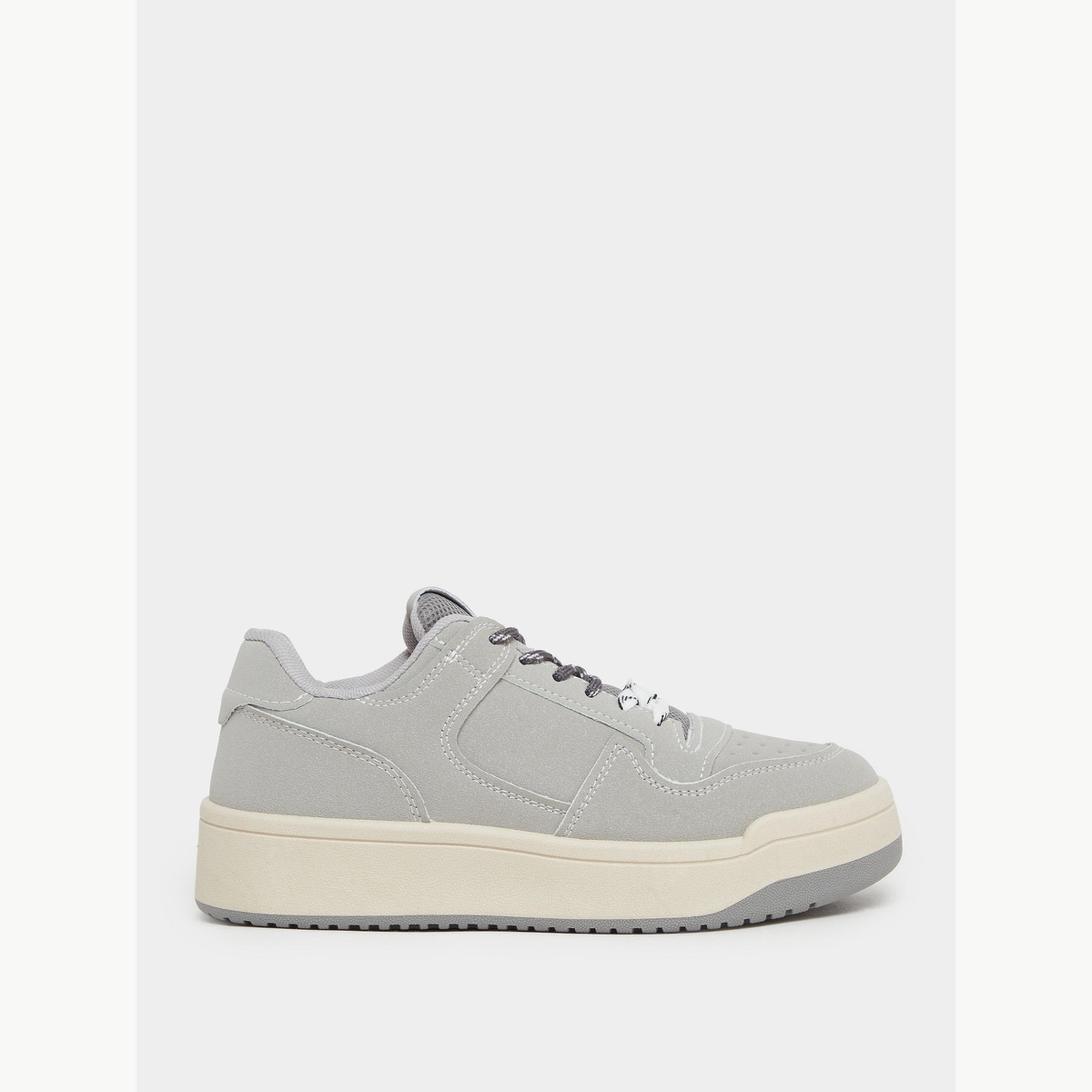 Styli Lace-Up Court Sneakers-women-shoes-sneakers-image-2