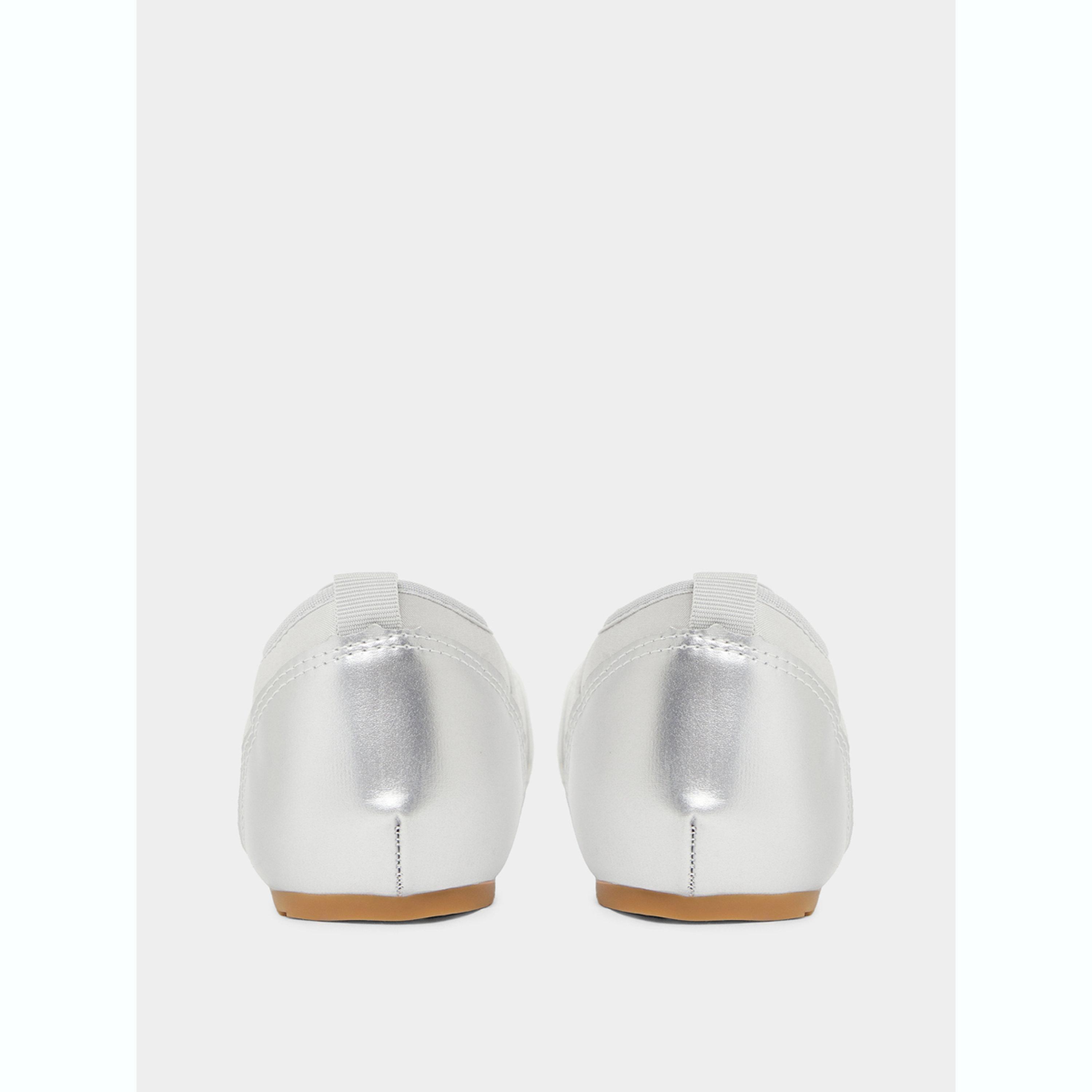 Styli Metallic Look Elastic Trim Sneakers-women-shoes-sneakers-image-5