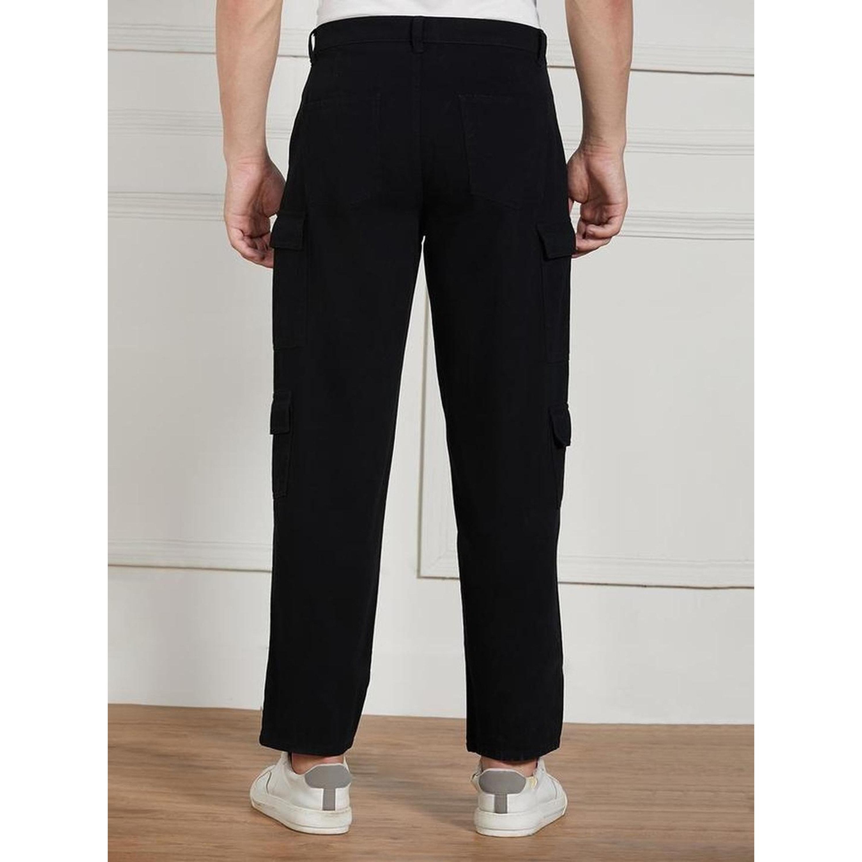 بنطال كارجو بقصة مريحة للرجال-men-clothing-trousersandchinos-trousers-image-3
