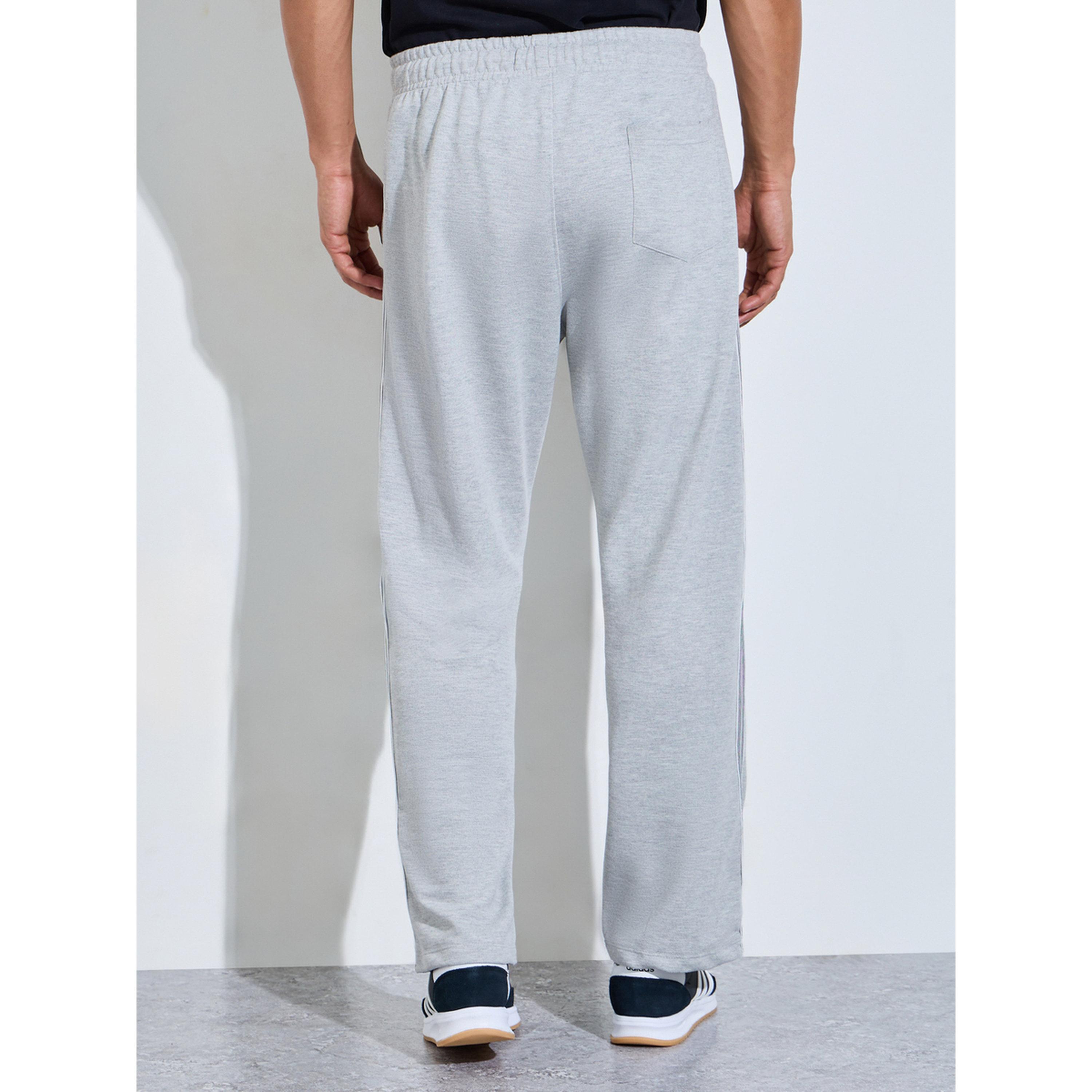 جوغر واسع بأشرطة جانبية وتفاصيل جيب-men-clothing-joggers-image-5