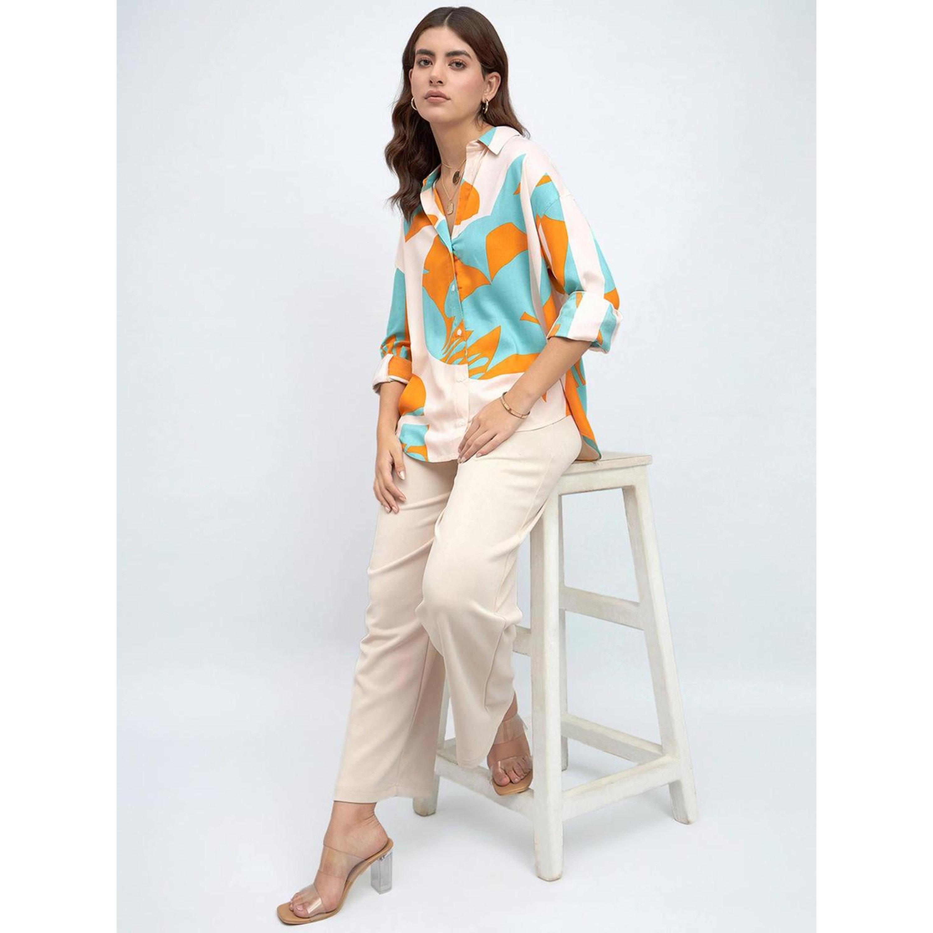 Dennis Lingo X Styli Relaxed Fit Printed Shirt-women-clothing-shirtsandblouses-shirts-image-2