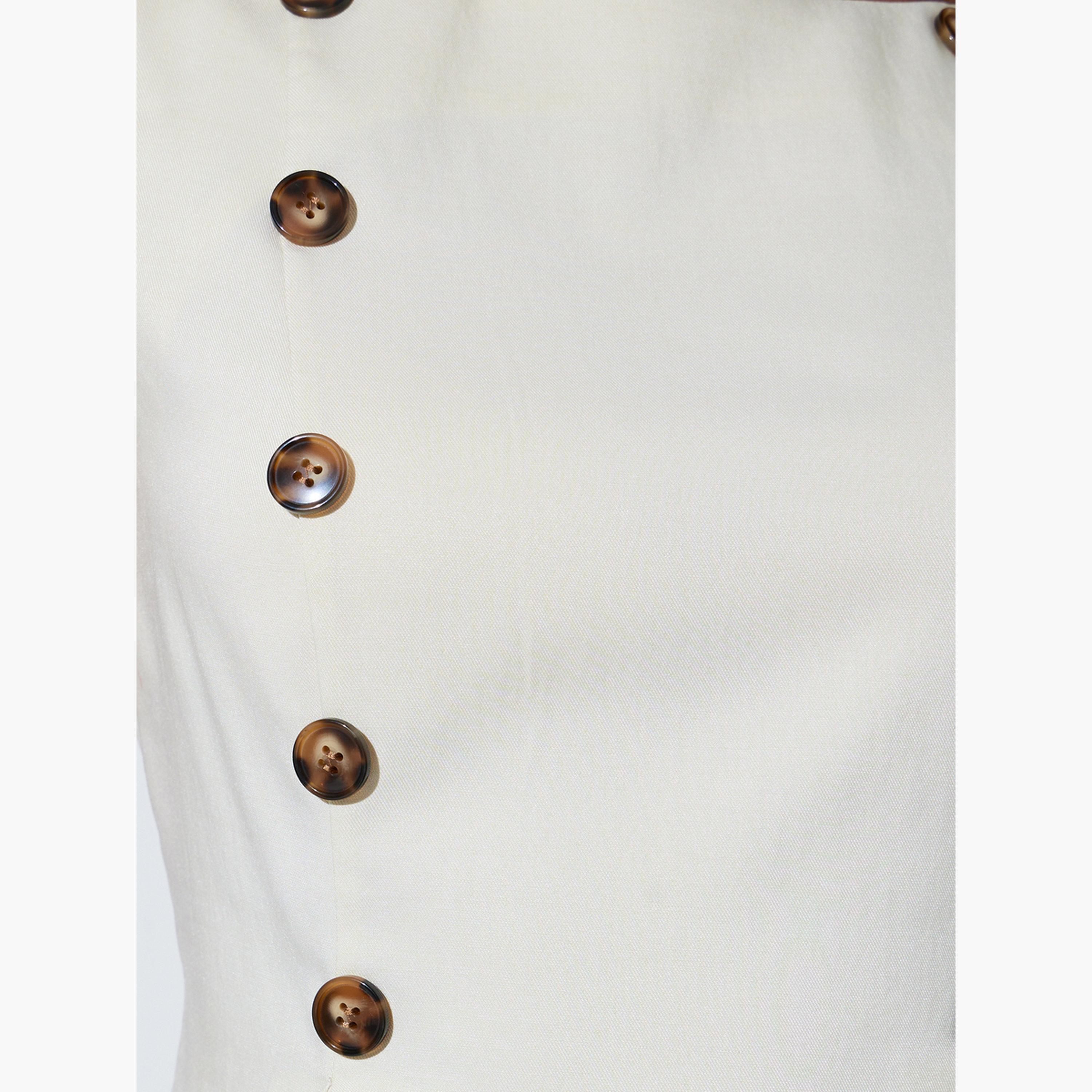 بلوزة بلا أكمام بحافة بيبلوم وتفاصيل أزرار-women-clothing-shirtsandblouses-blouses-image-5