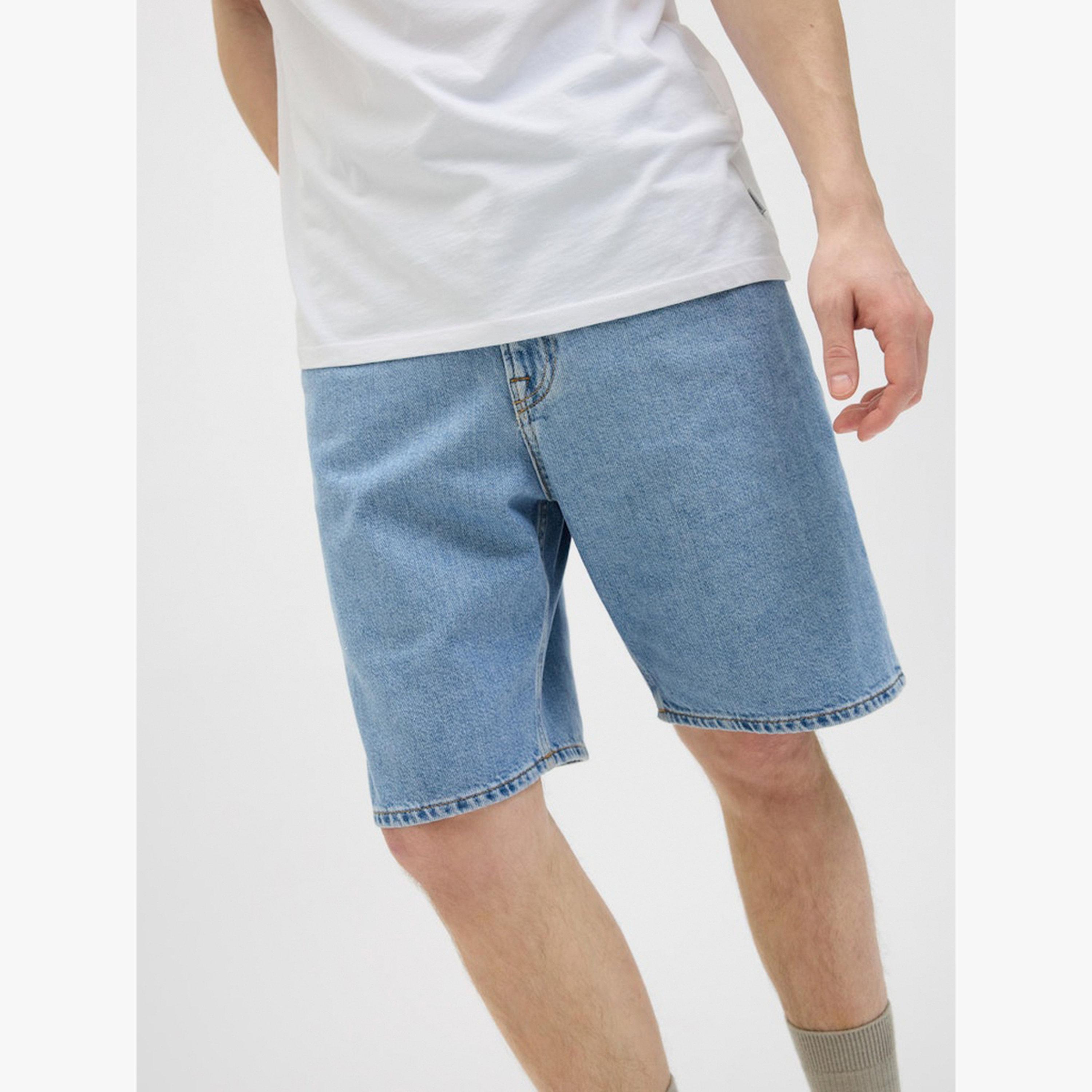 شورت دنيم كاجوال رجالي أزرق فاتح-men-clothing-swimandbeach-shorts-image-5