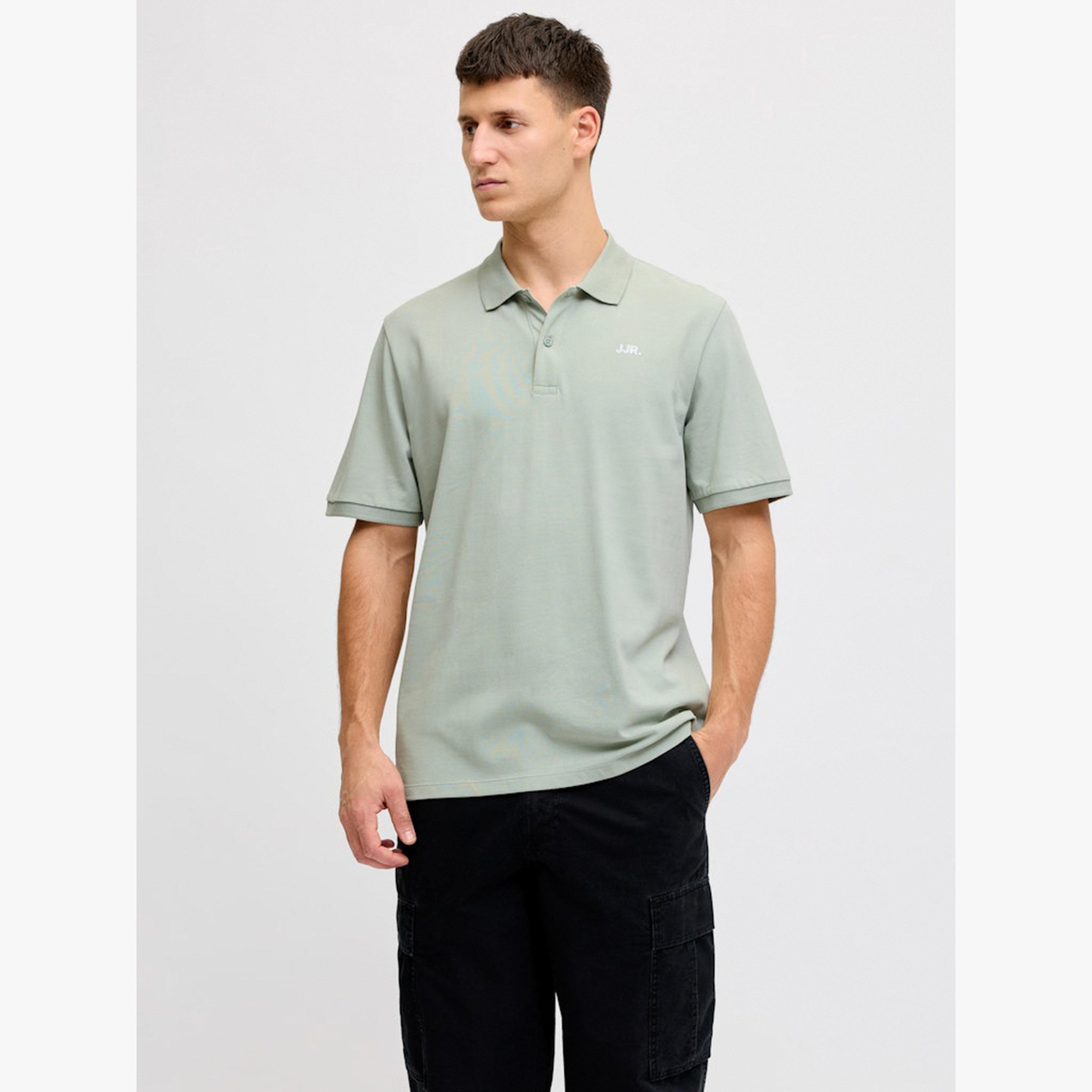 REBEL Men Green Cotton Regular Polo-men-clothing-tshirtsandpolos-polos-image-1