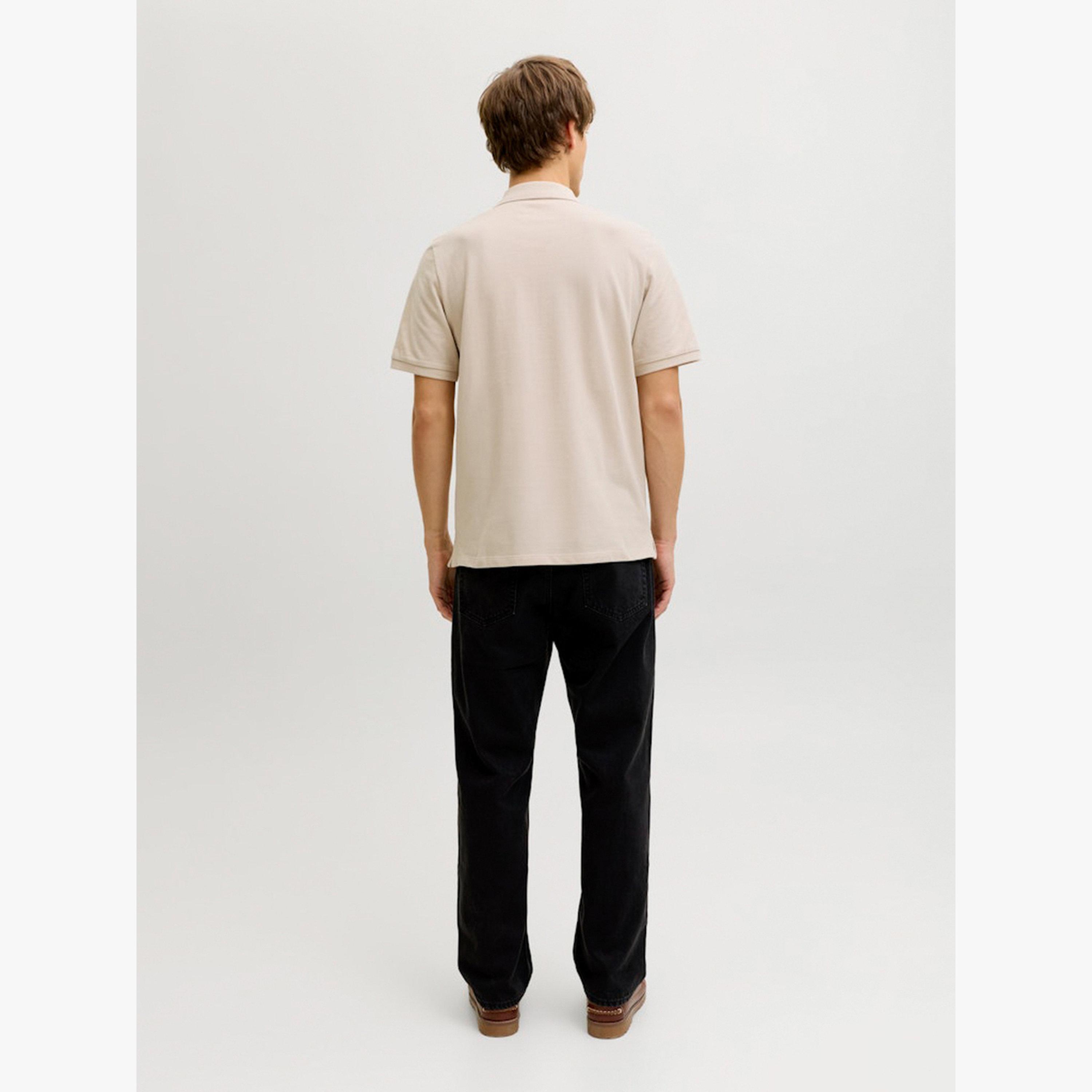 REBEL Men Cream Cotton Regular Polo-men-clothing-tshirtsandpolos-polos-image-2