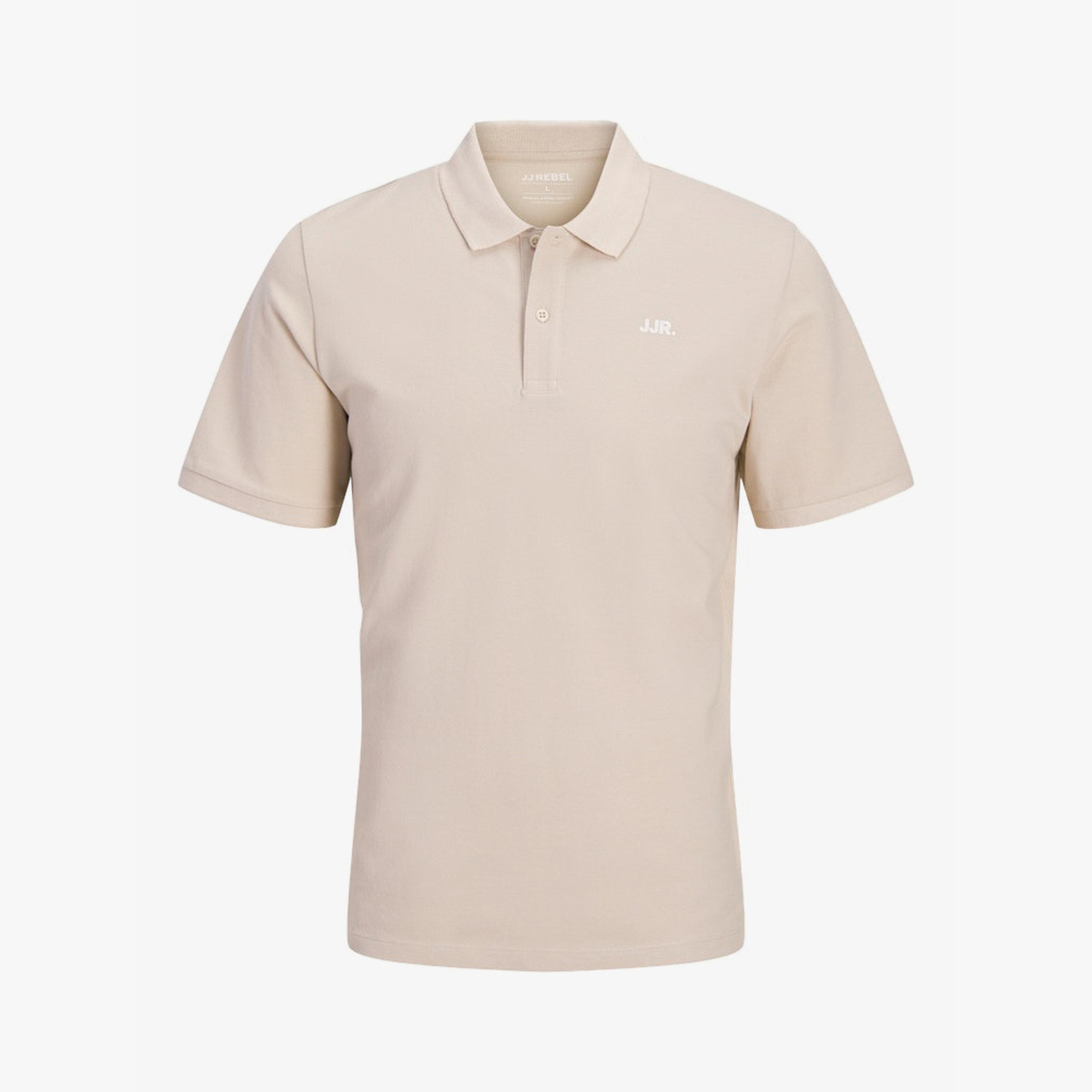 REBEL Men Cream Cotton Regular Polo-men-clothing-tshirtsandpolos-polos-image-3