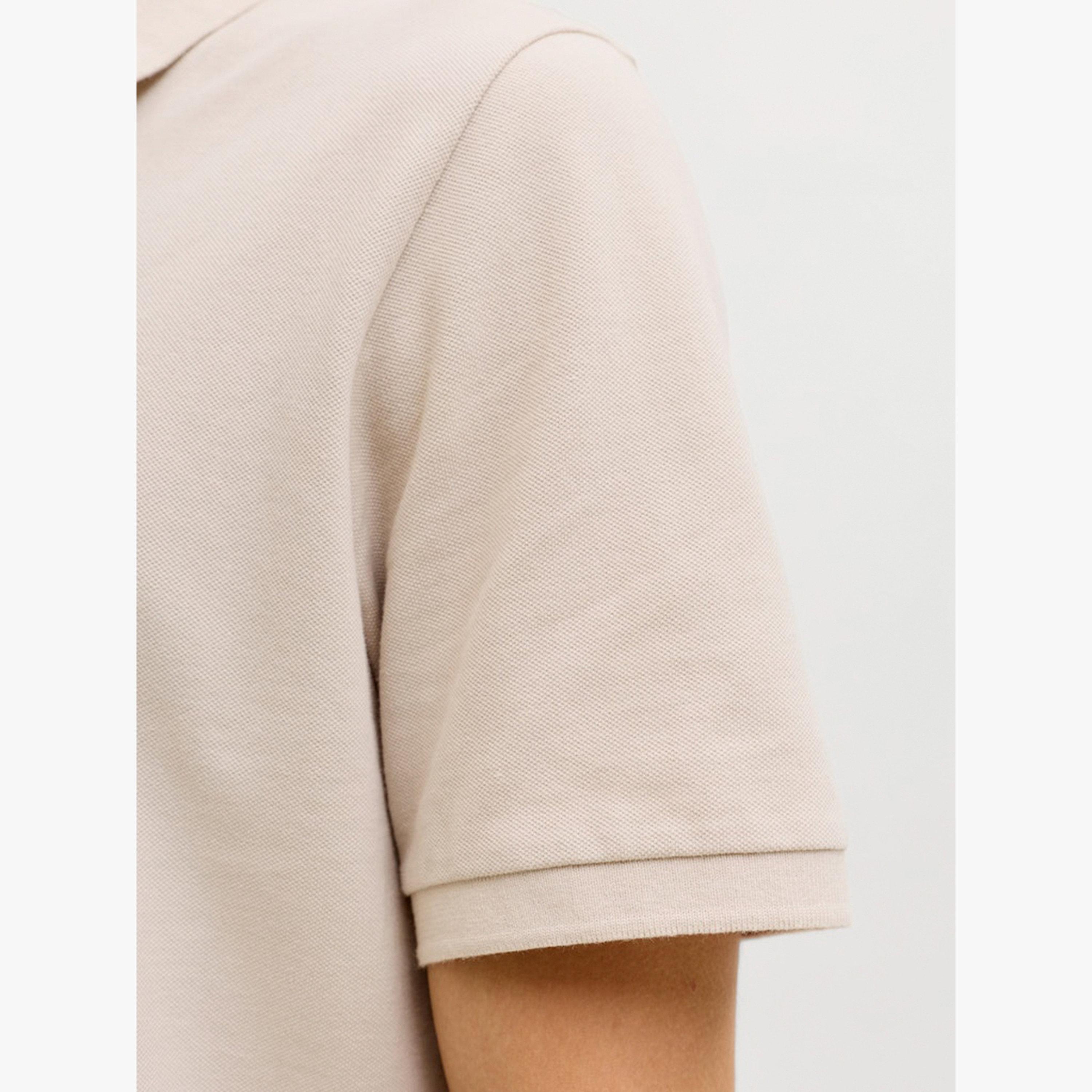 تيشيرت بولو قطن بقصة عادية-men-clothing-tshirtsandpolos-polos-image-5