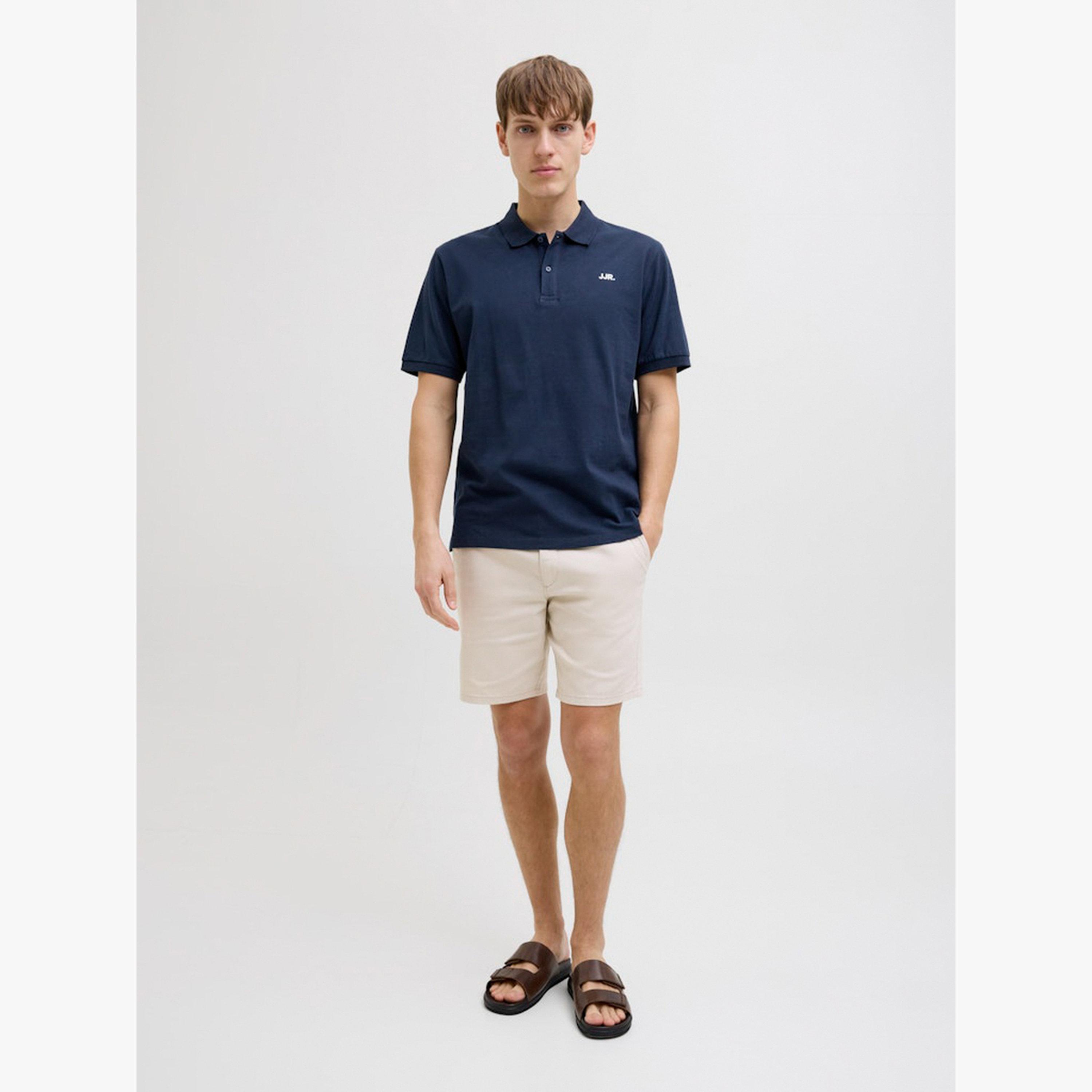 تيشيرت بولو قطن بقصة عادية-men-clothing-tshirtsandpolos-polos-image-2