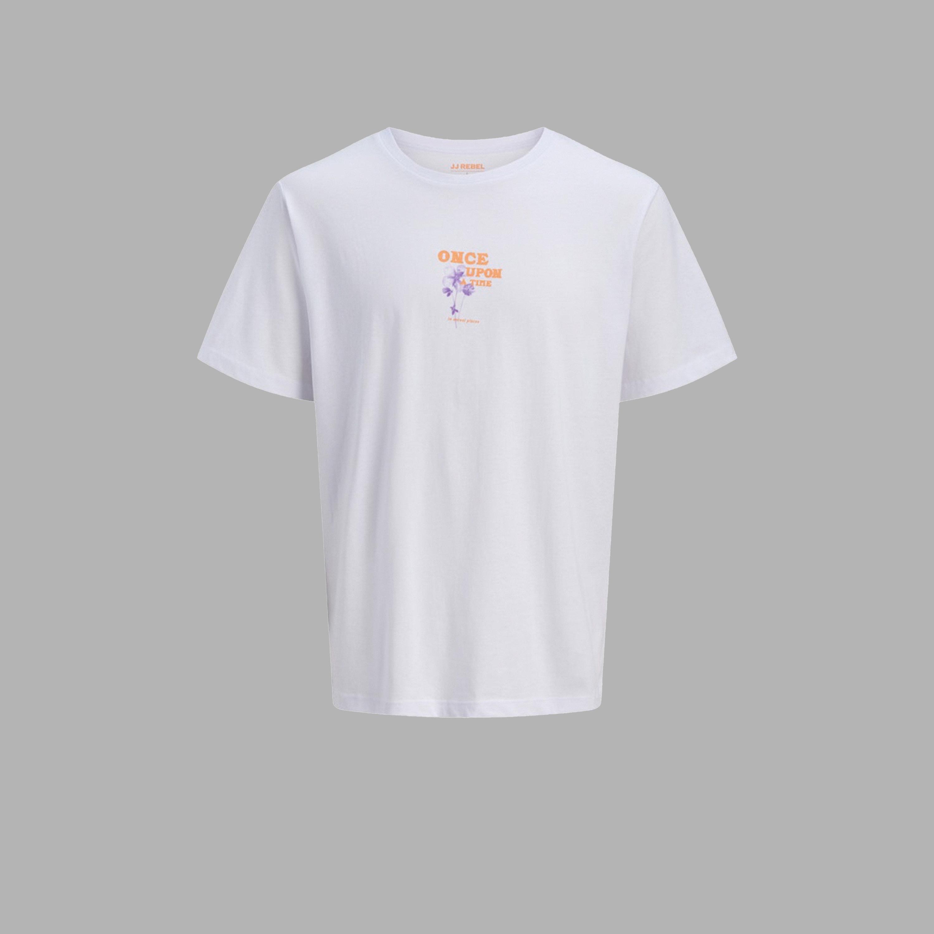 تيشيرت قطن بياقة دائرية وطبعة جرافيك-men-clothing-tshirtsandpolos-tshirts-image-4