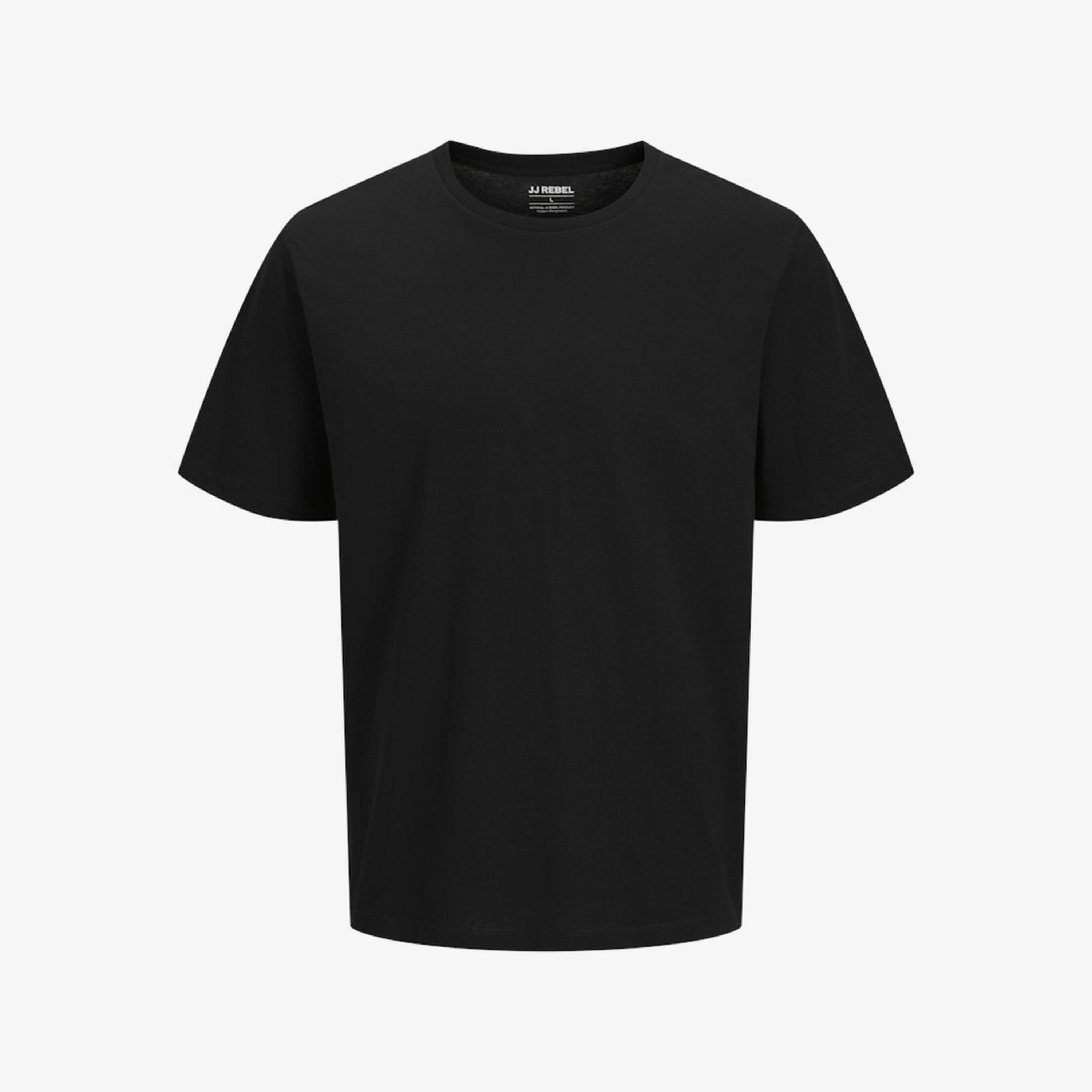 REBEL Men Black Graphic Cotton Crew Neck T-Shirt-men-clothing-tshirtsandpolos-tshirts-image-4