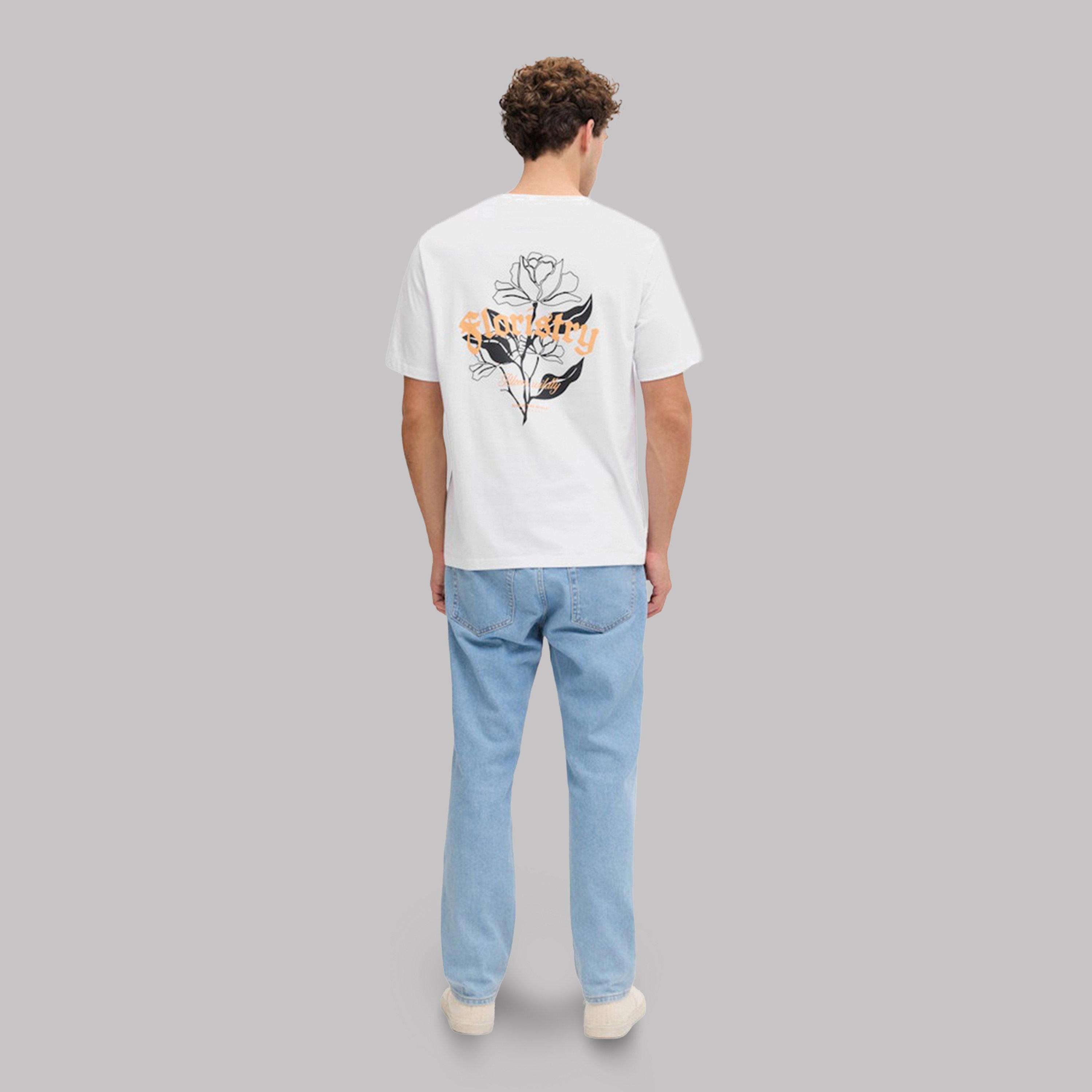 تيشيرت قطن بياقة دائرية وطبعة جرافيك-men-clothing-tshirtsandpolos-tshirts-image-2
