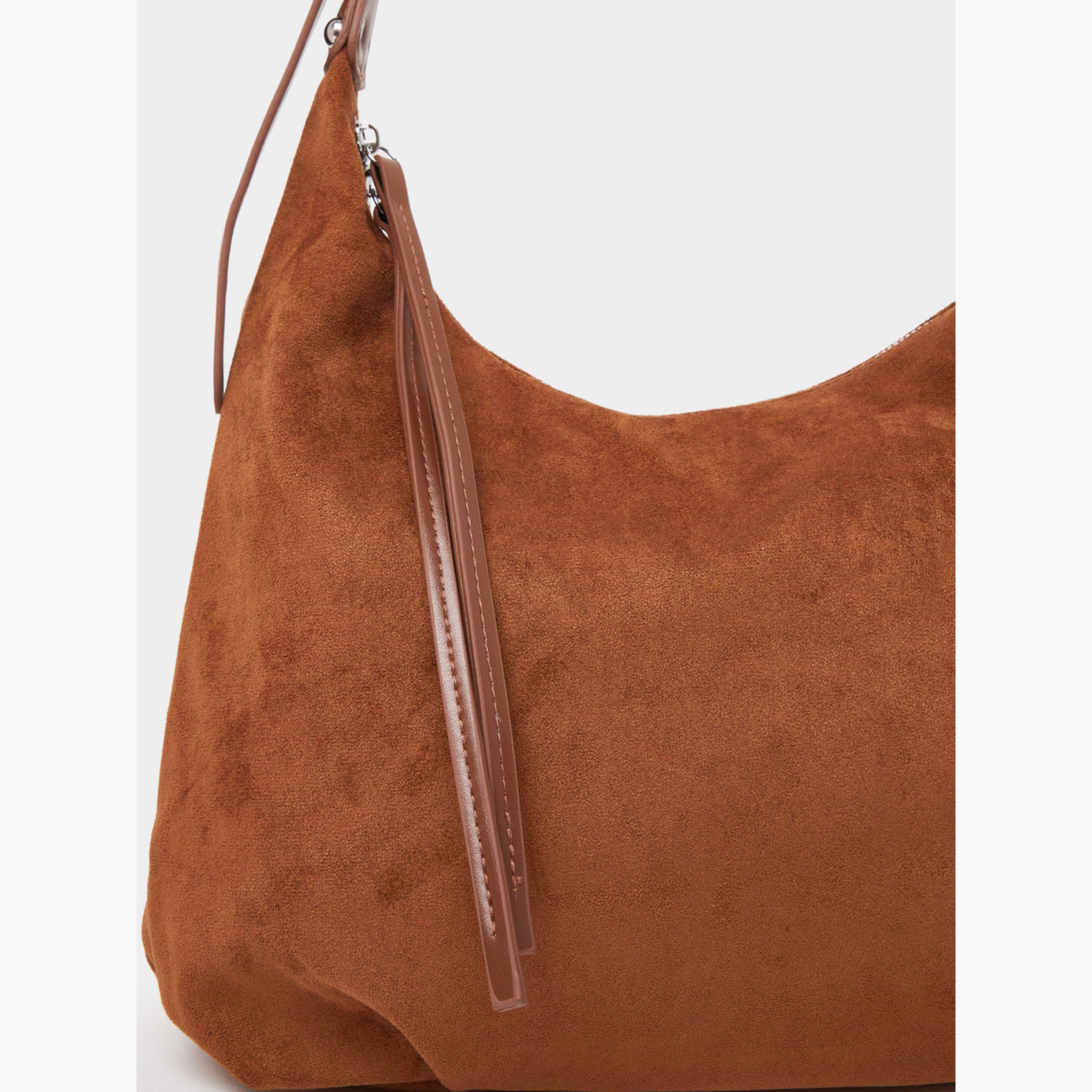 شنطة هوبو سادة بني بتفاصيل شراشيب-women-bagsandwallets-handbags-image-3