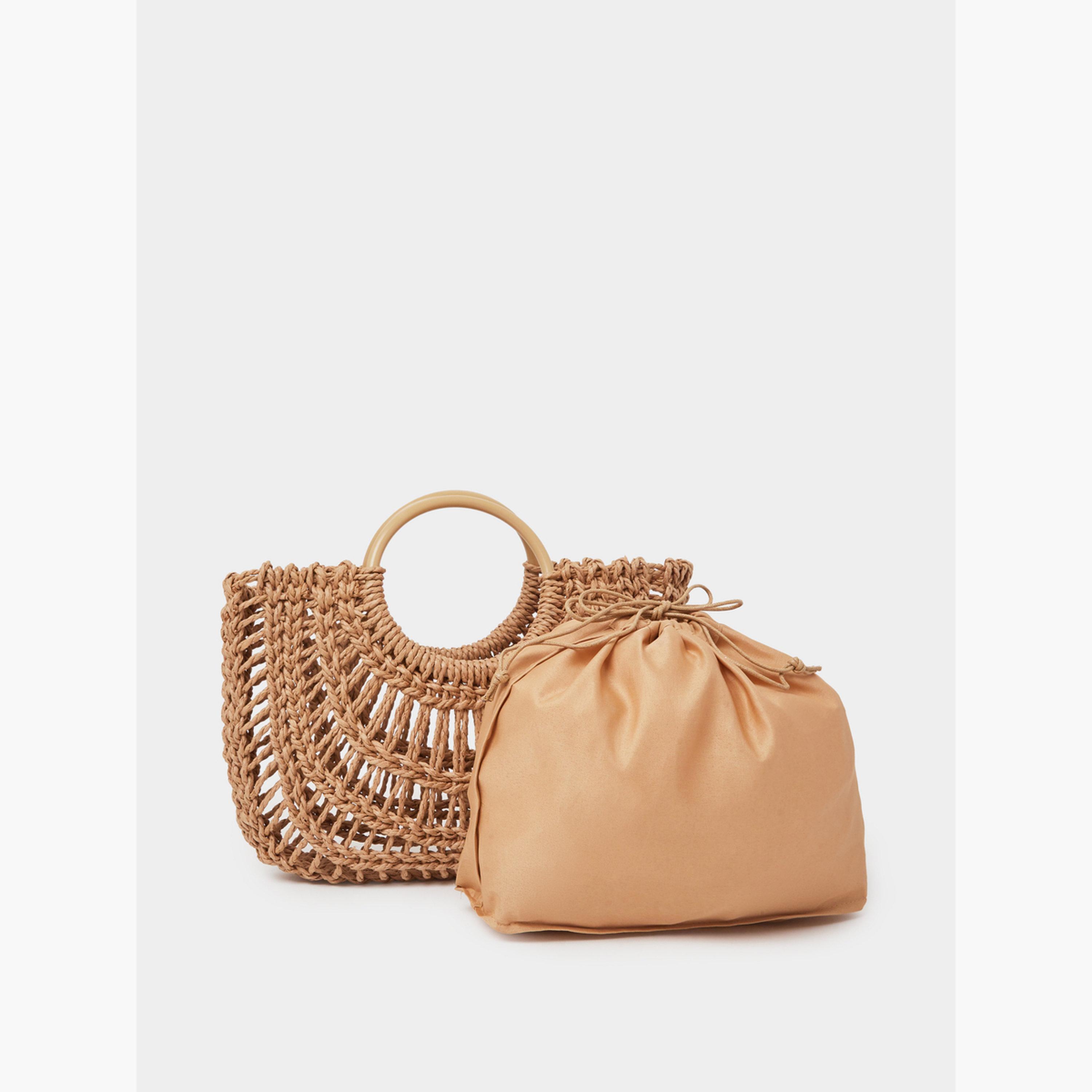 شنطة يد من القش المفرغ بني-women-bagsandwallets-handbags-image-2