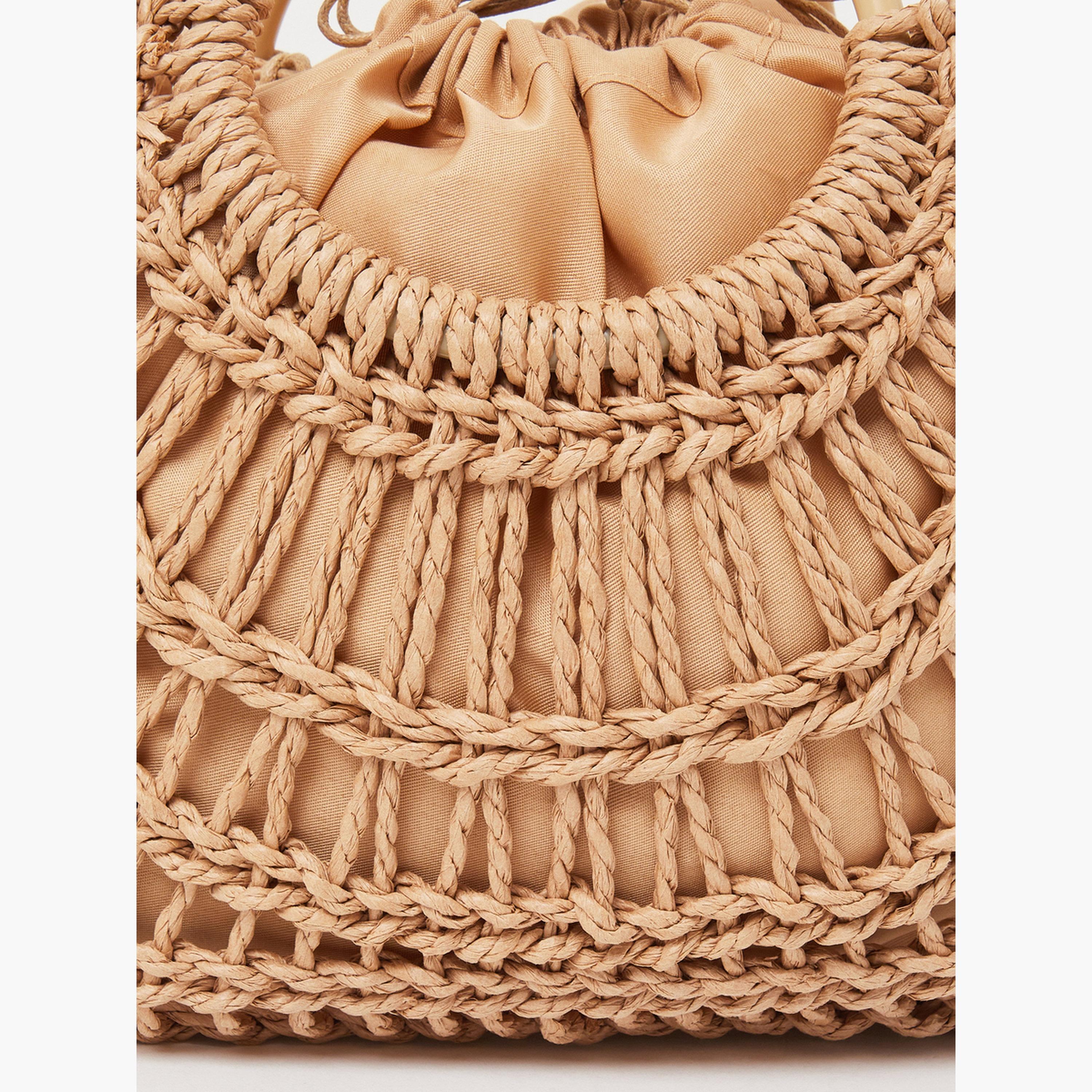 شنطة يد من القش المفرغ بني-women-bagsandwallets-handbags-image-4