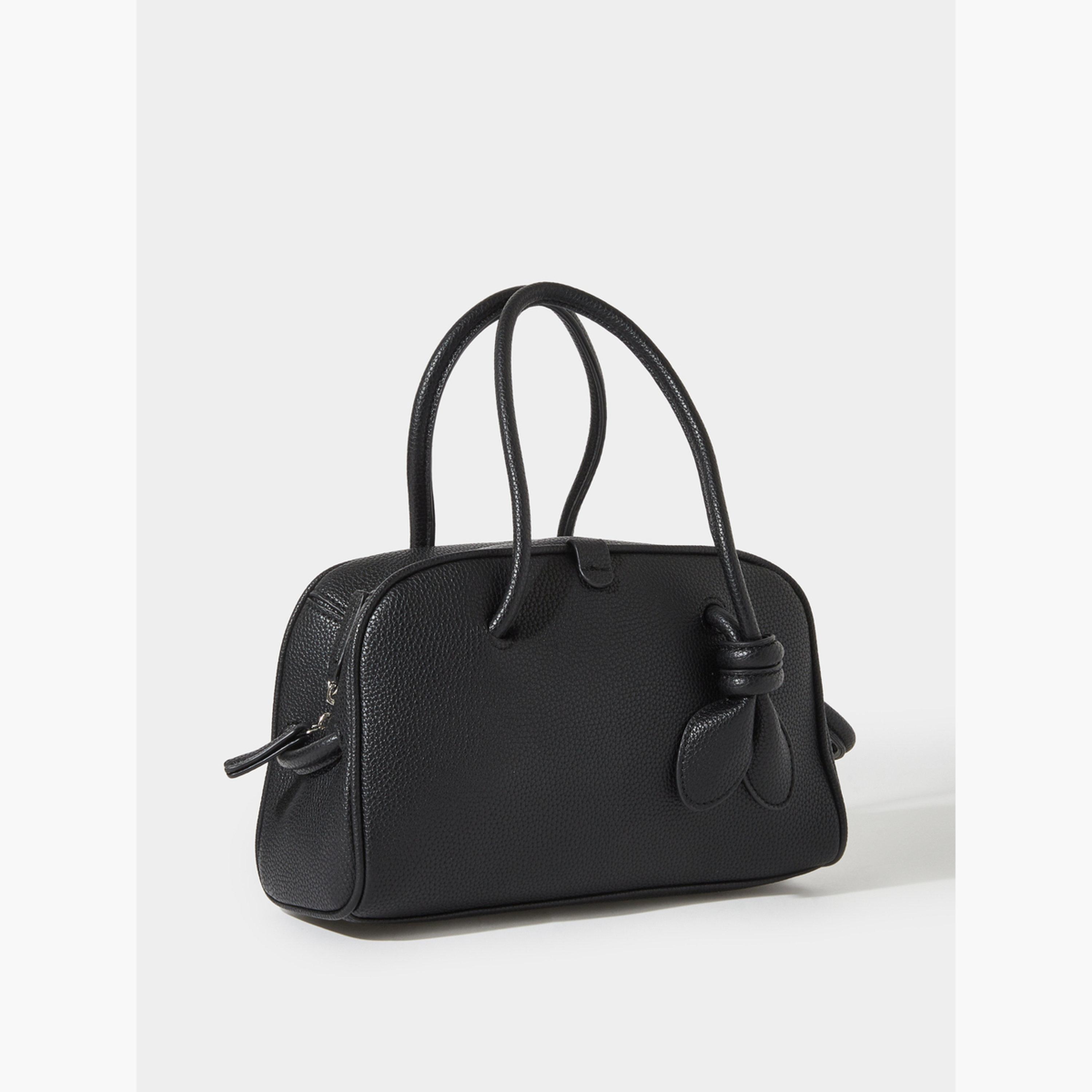 شنطة يد بتفاصيل عقدة وبارزة الملمس-women-bagsandwallets-handbags-image-1