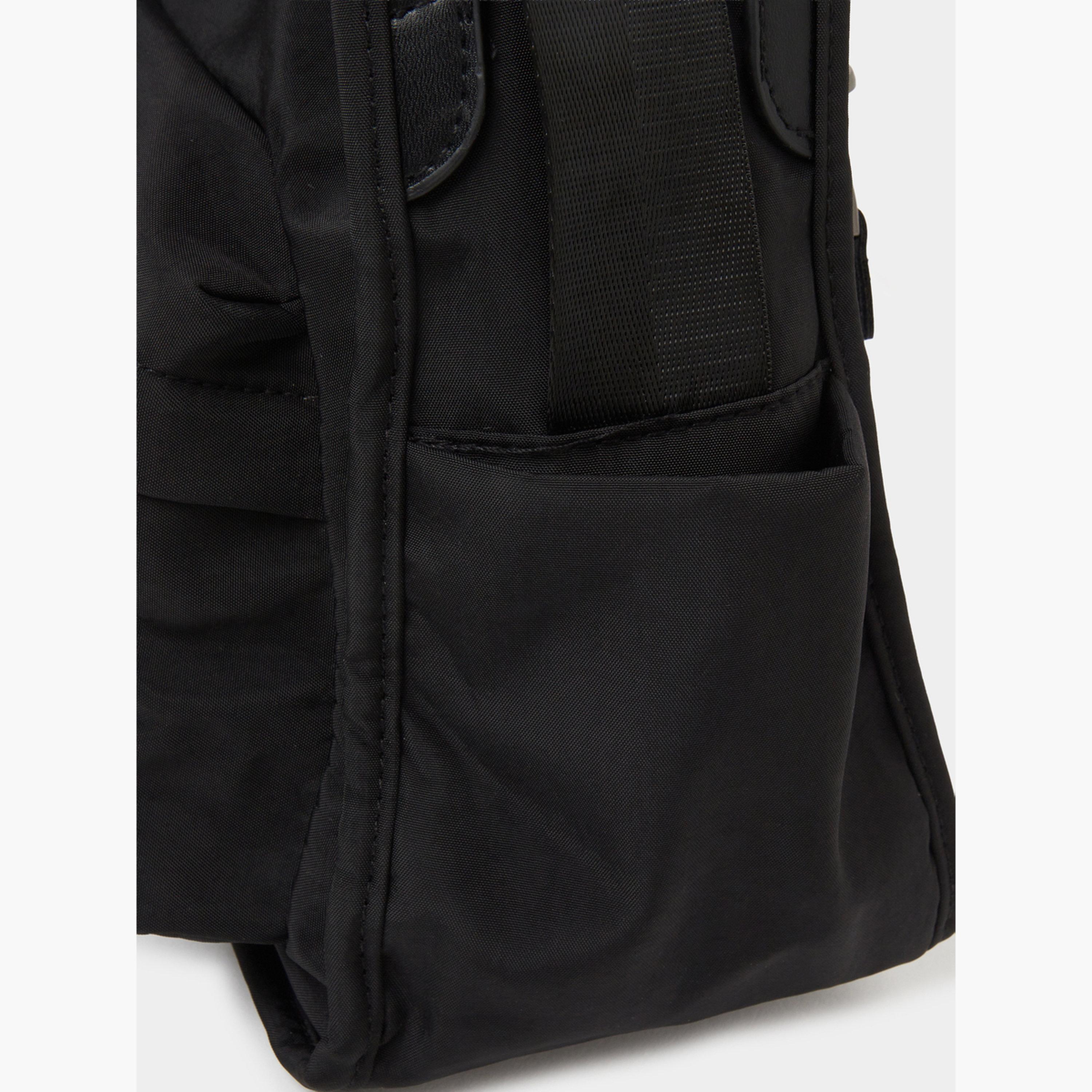Styli Black Solid Shoulder Bag with Dual Handle-women-bagsandwallets-handbags-image-4