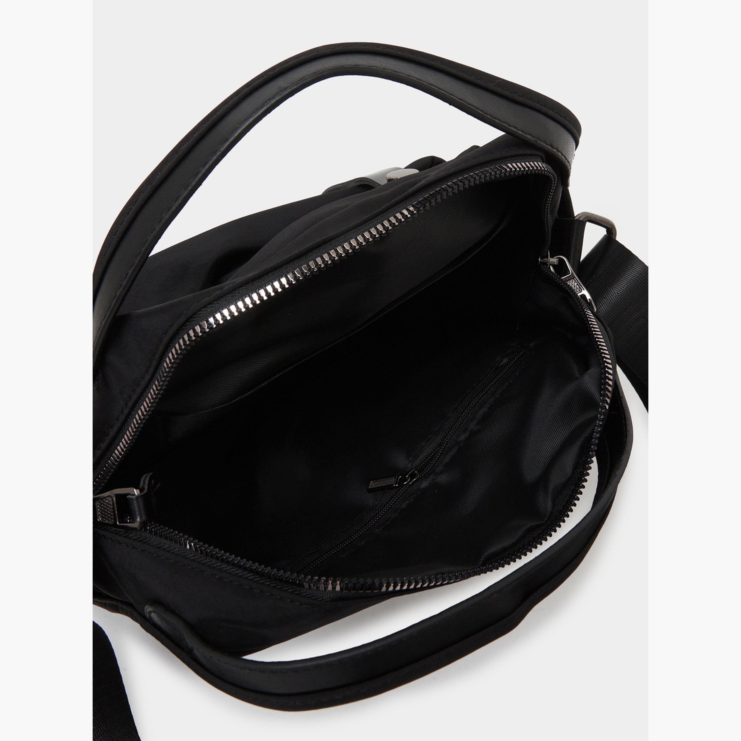 Styli Black Solid Shoulder Bag with Dual Handle-women-bagsandwallets-handbags-image-5