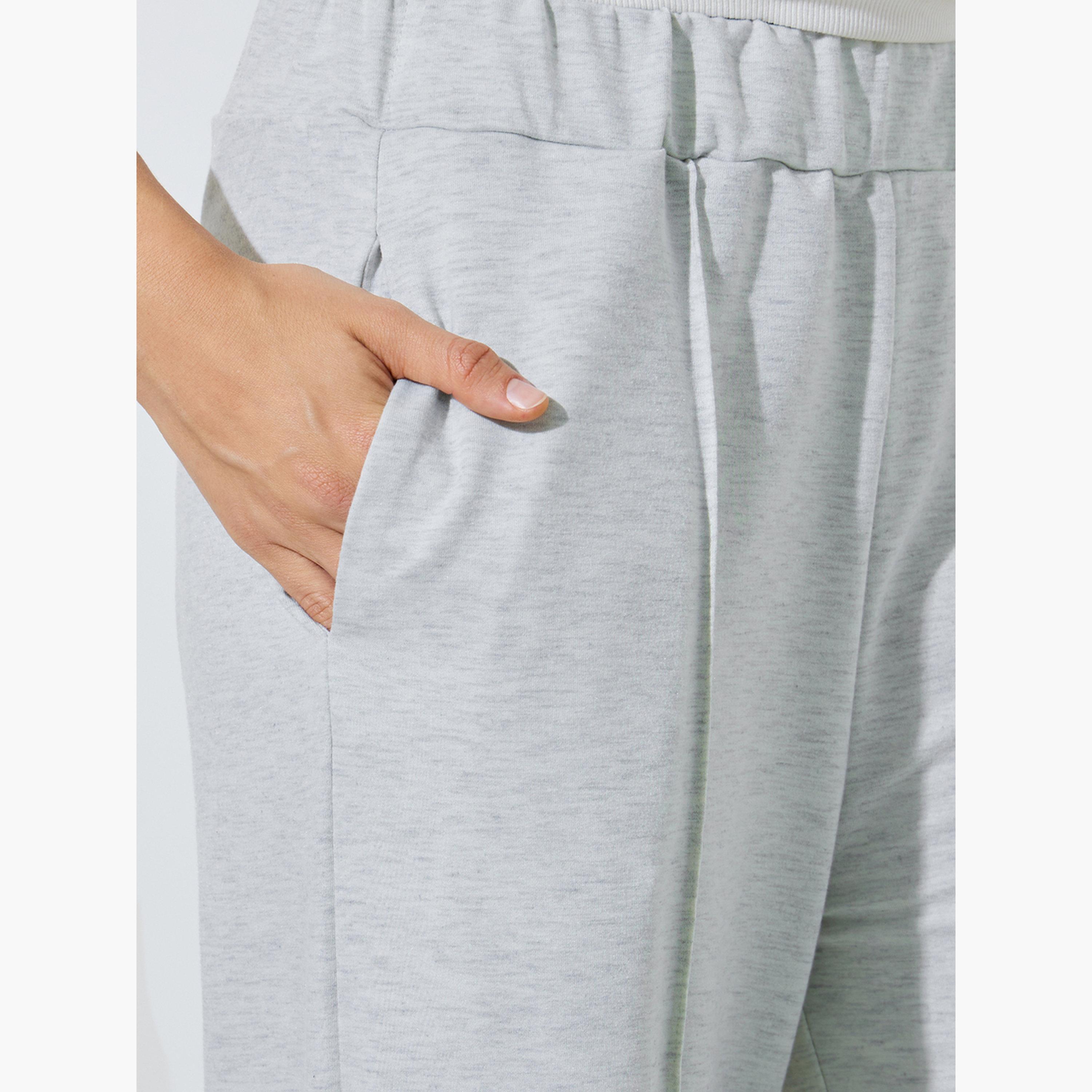 جوغر سادة بأرجل واسعة-women-clothing-joggers-image-3