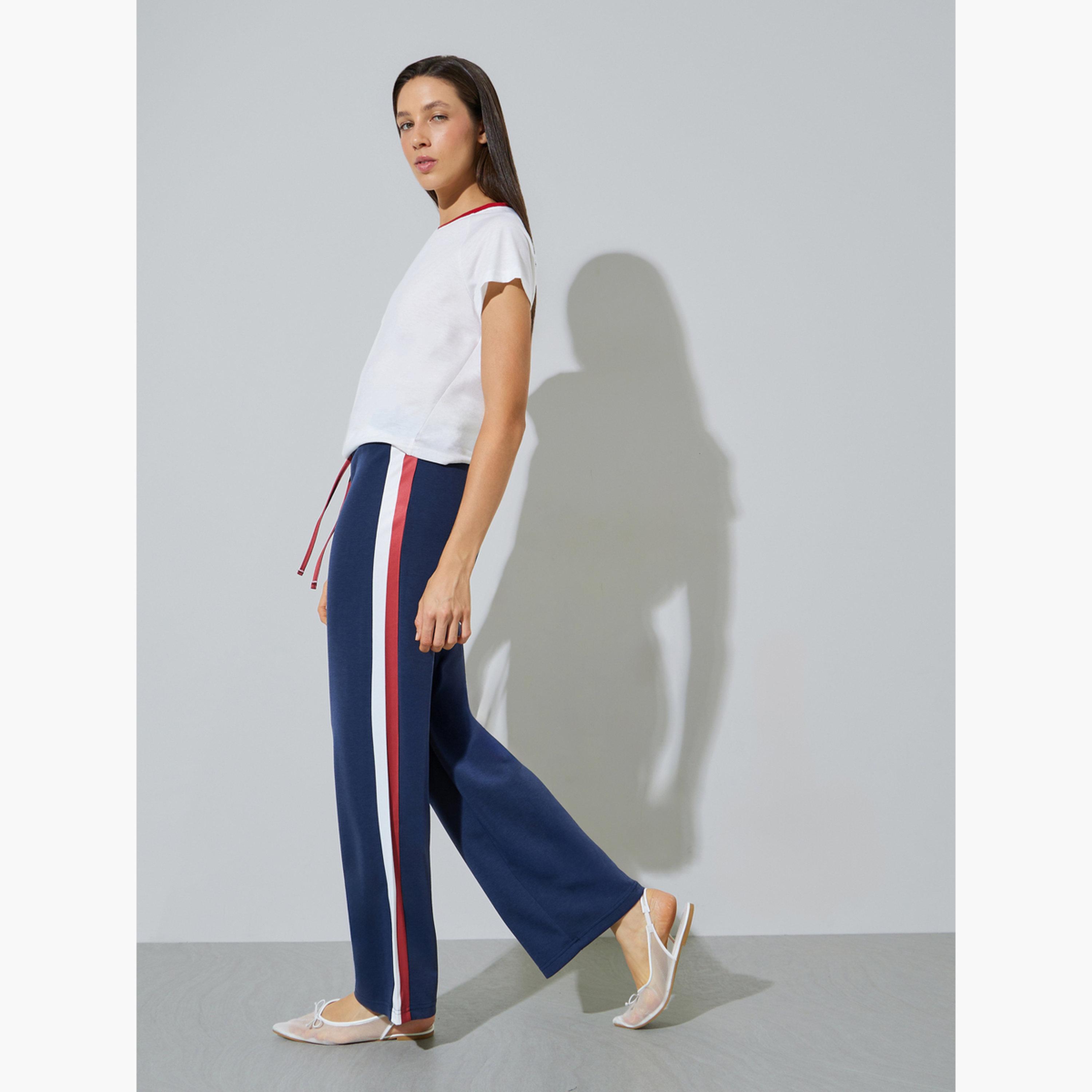 جوغر بأرجل واسعة وأشرطة جانبية-women-clothing-bottoms-joggers-image-3
