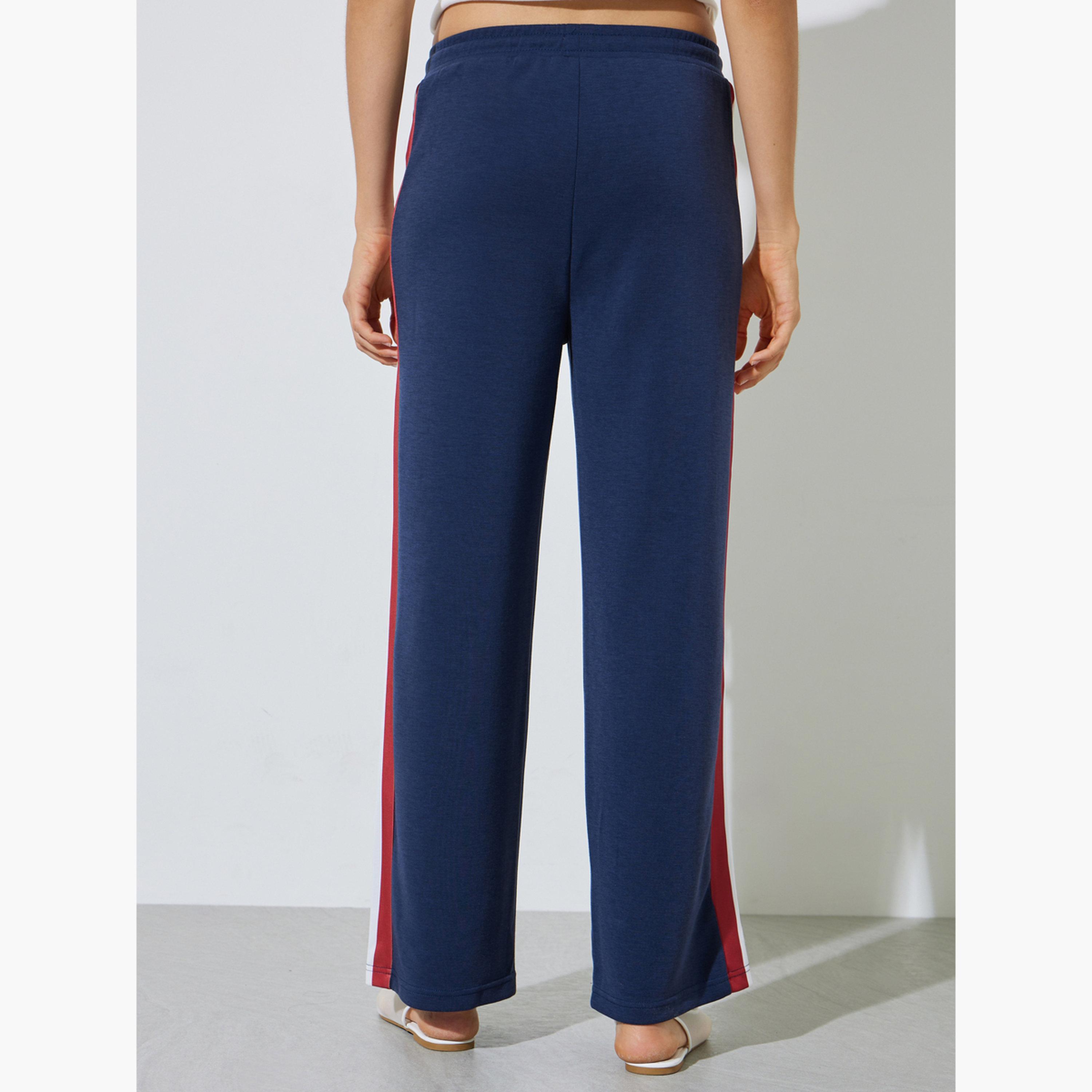 جوغر بأرجل واسعة وأشرطة جانبية-women-clothing-bottoms-joggers-image-5