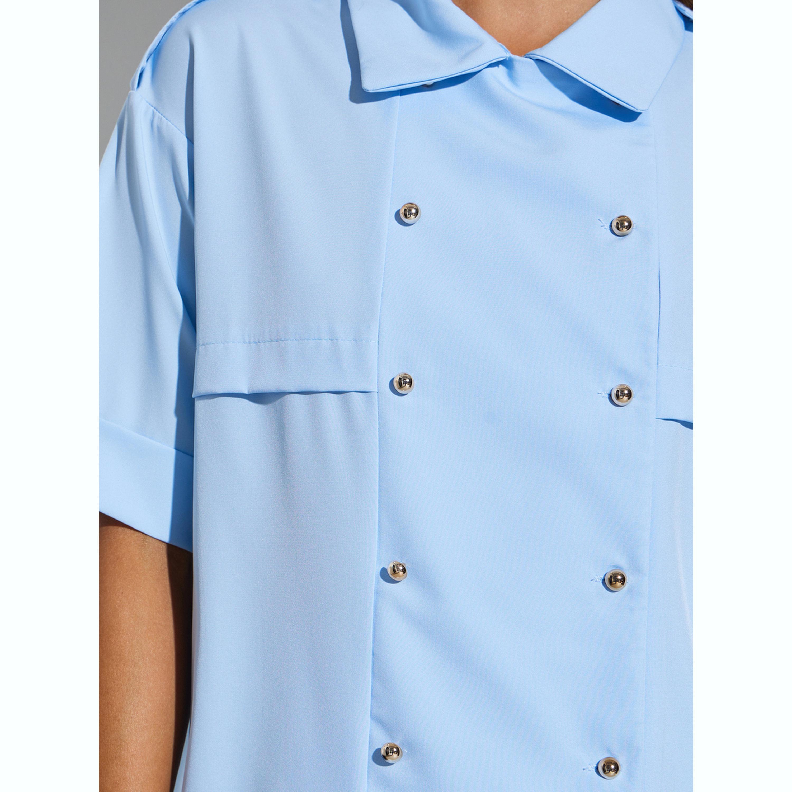 بلوزة واسعة بأكمام قصيرة-women-clothing-shirtsandblouses-blouses-image-5