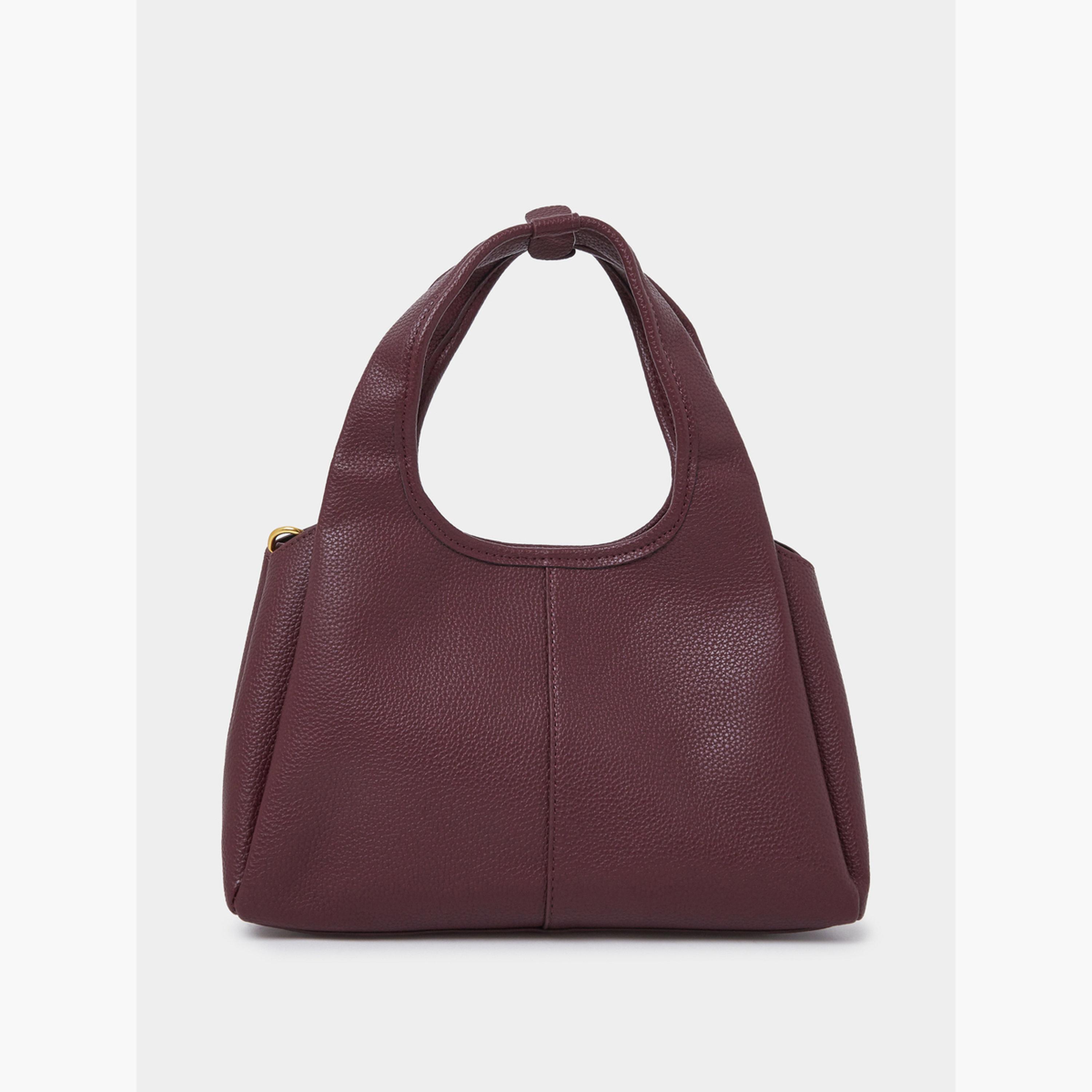 شنطة كتف بتفاصيل حزام بإبزيم-women-bagsandwallets-handbags-image-4