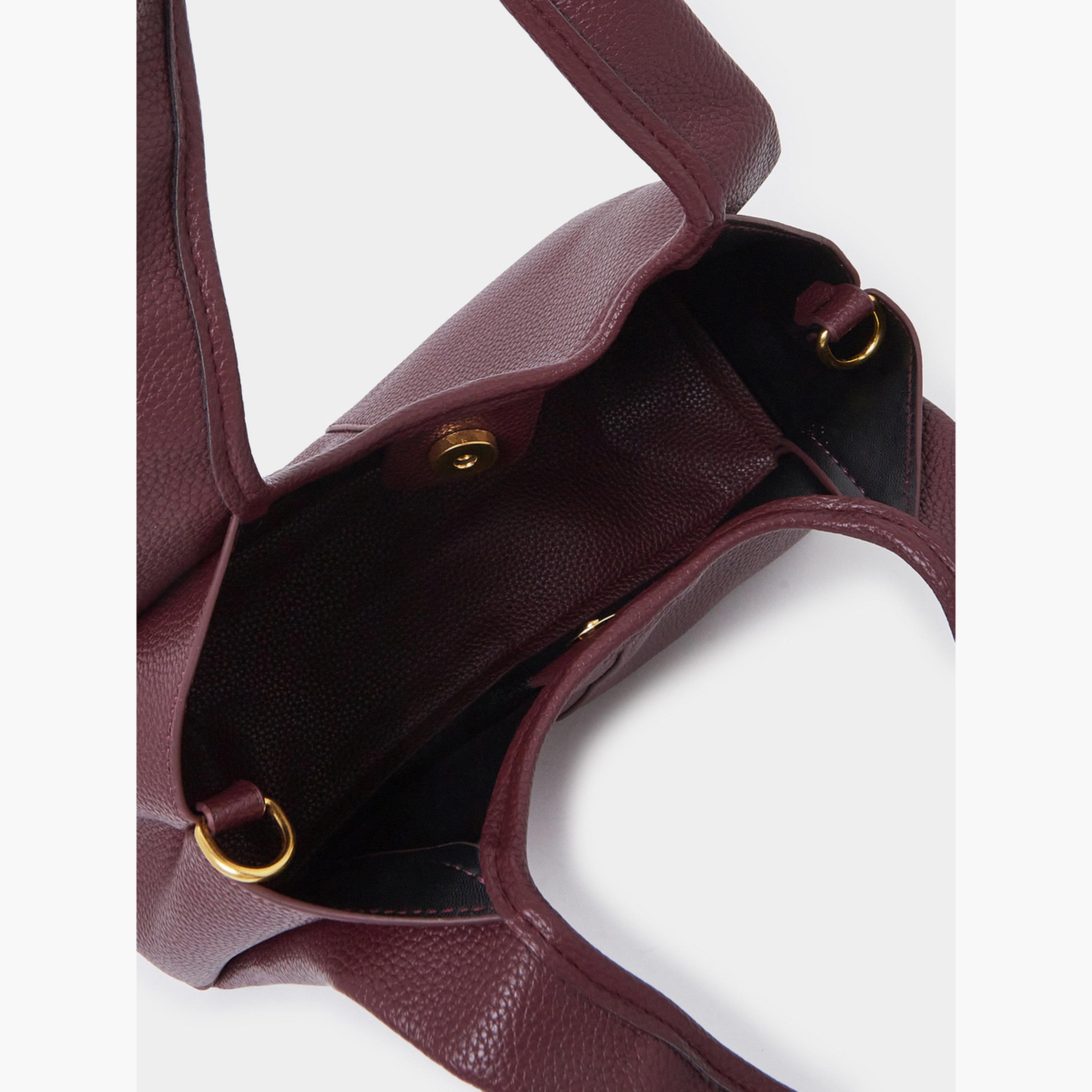 شنطة كتف بتفاصيل حزام بإبزيم-women-bagsandwallets-handbags-image-6