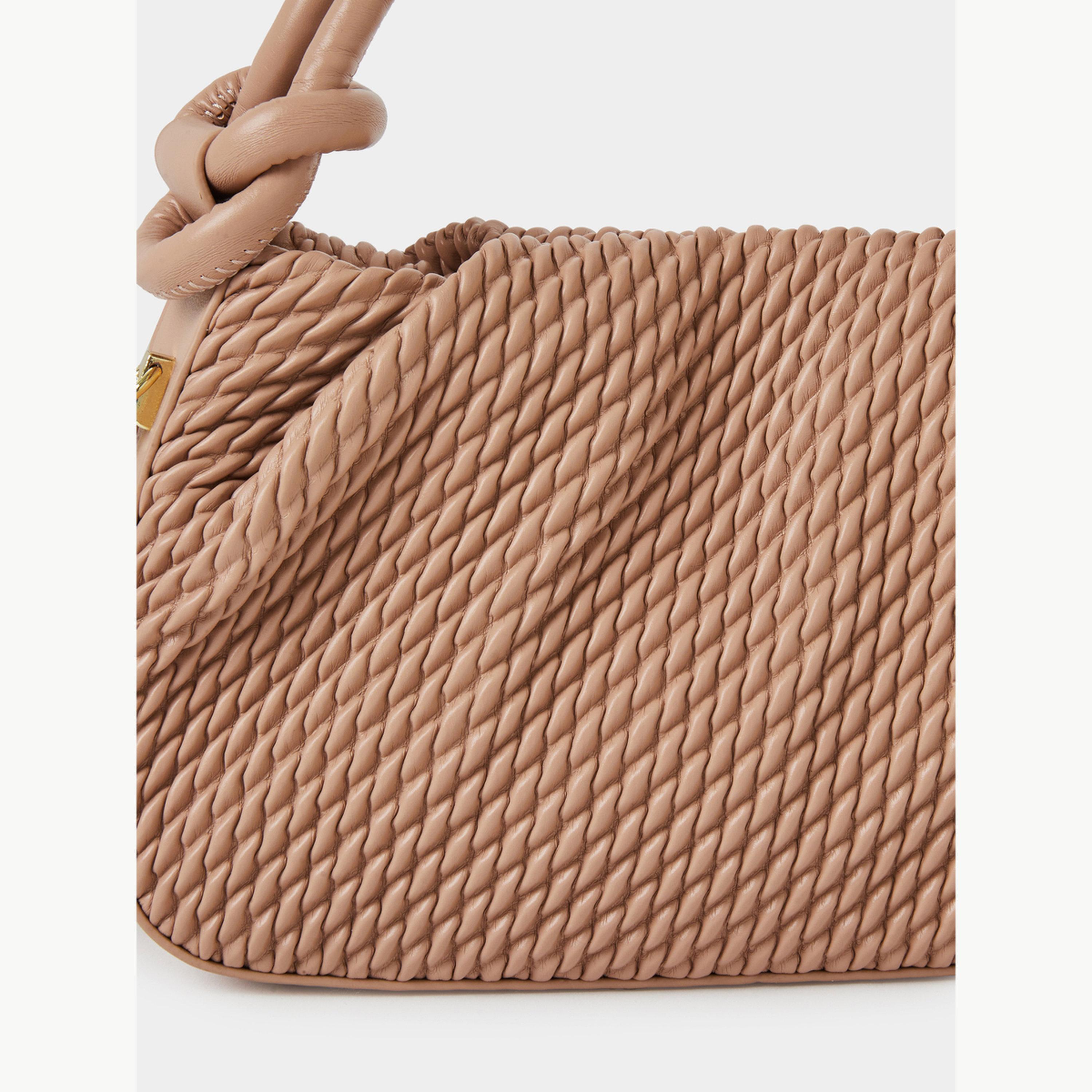 شنطة يد بتفاصيل بارزة الملمس ومقبض علوي-women-bagsandwallets-handbags-image-3