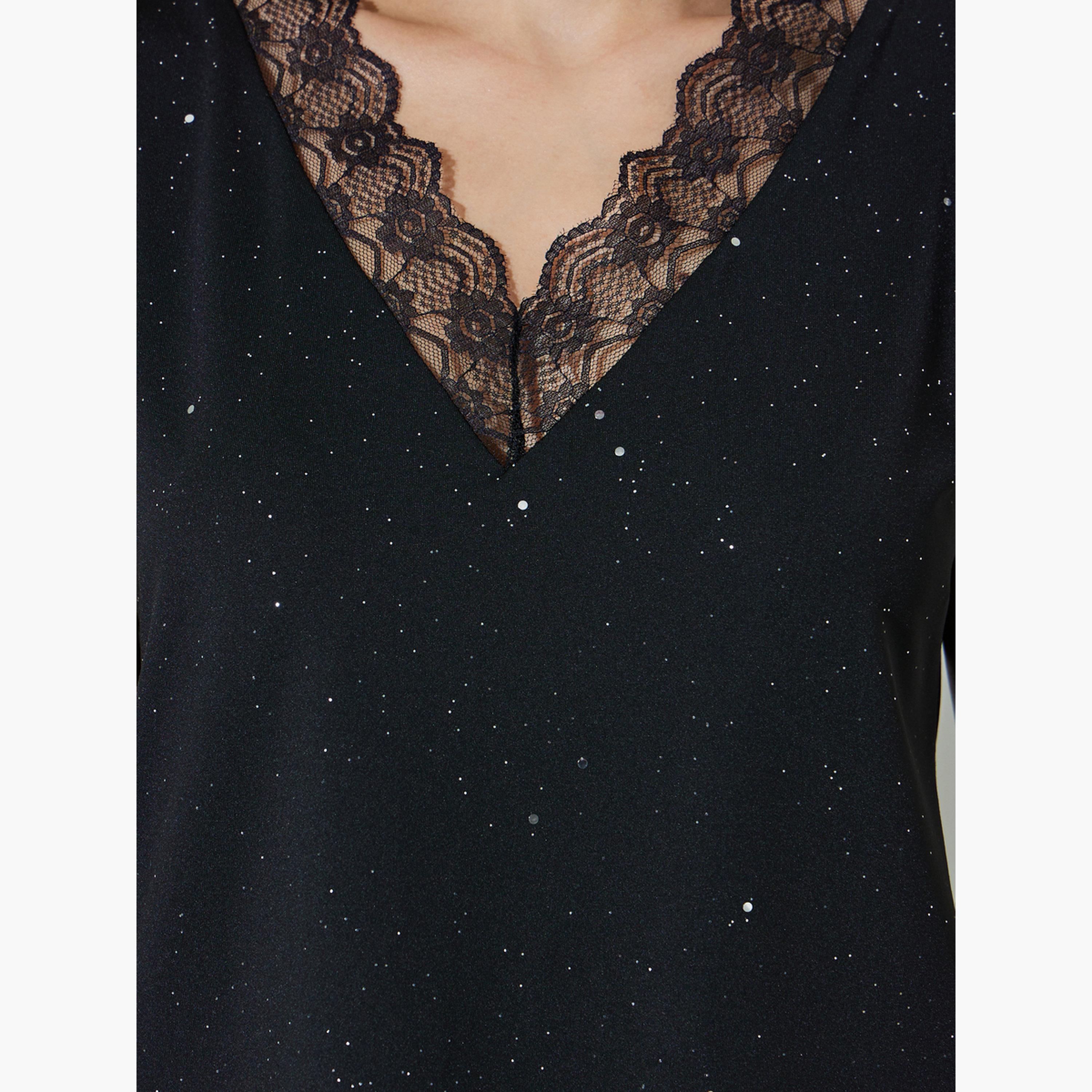 بلوزة بلا أكمام بتفاصيل دانتيل للنساء-women-clothing-shirtsandblouses-blouses-image-5