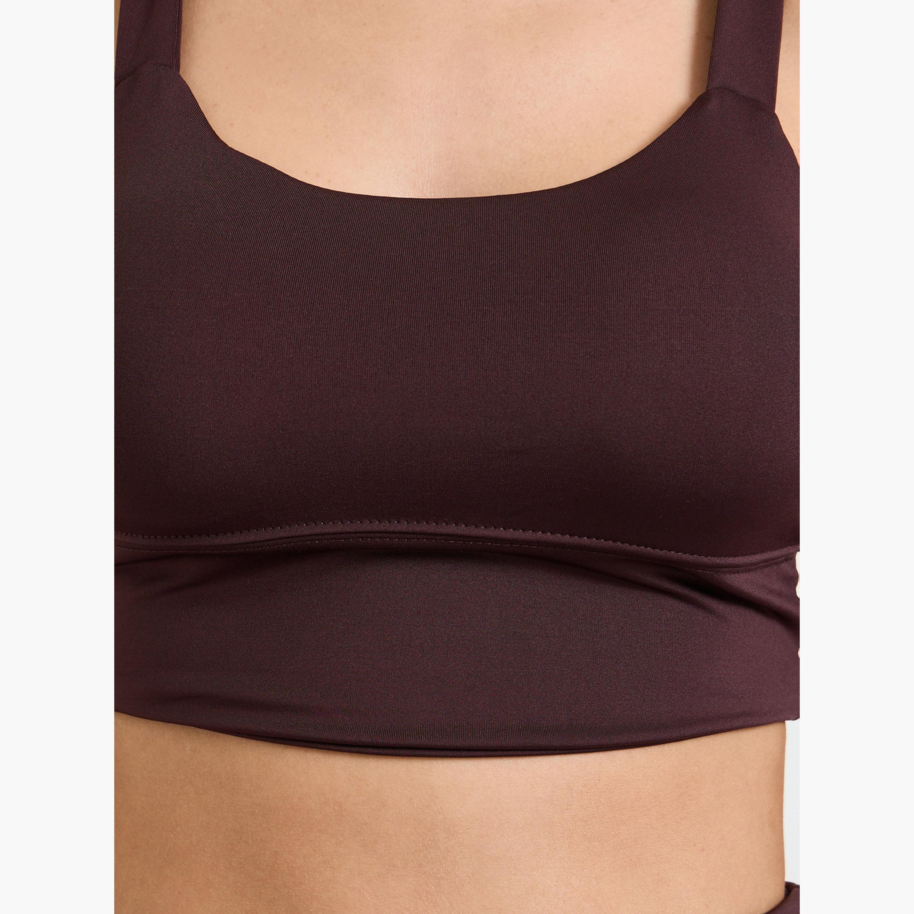 Styli Pack of 3 - Half Zip Up Loose Fit Hooded Top, Sport Bra and Leggings Set-sports-women-clothing-trackpantsandtracksuits-image-9