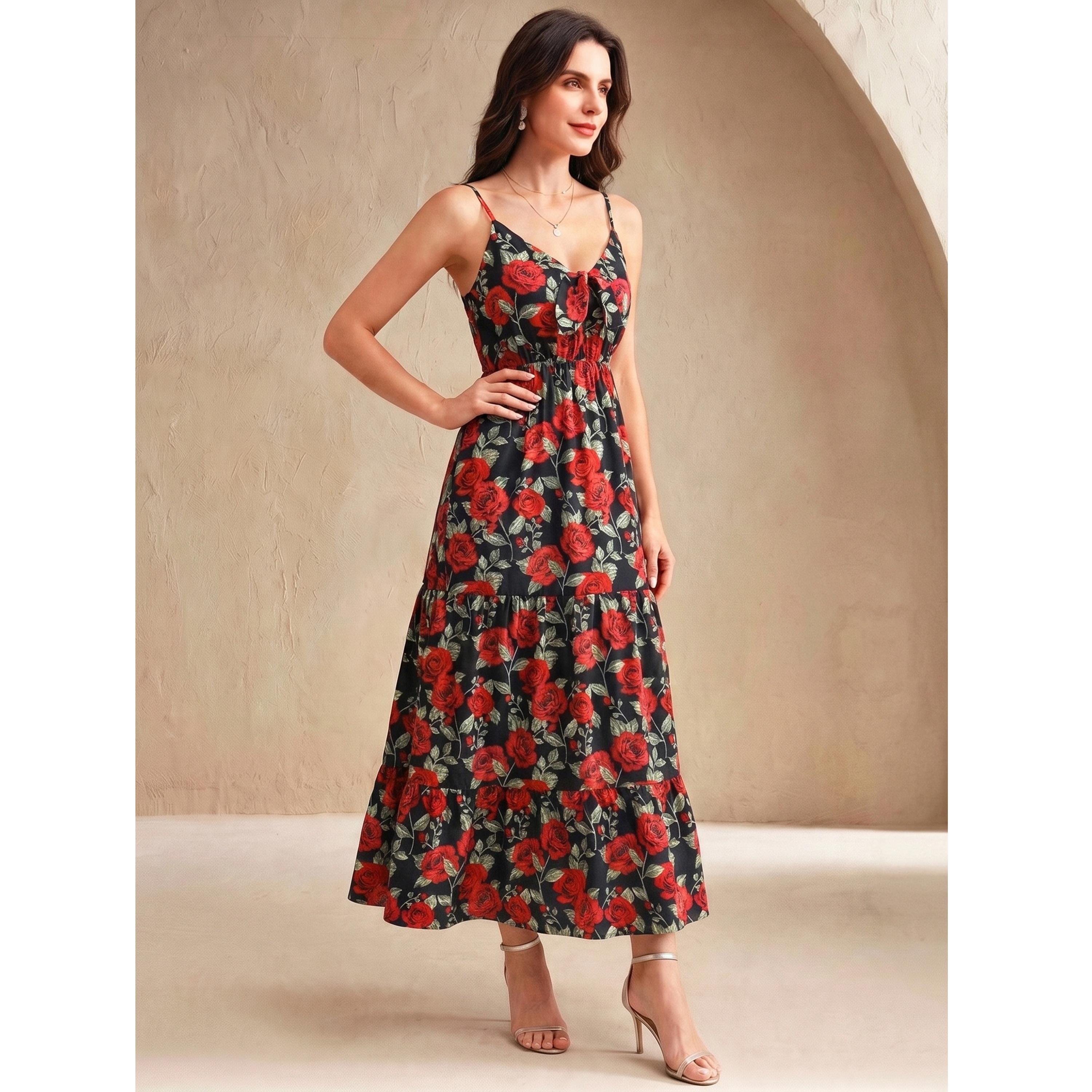 Take Two Red Floral Print Strappy Maxi Dress-women-clothing-dresses-image-3