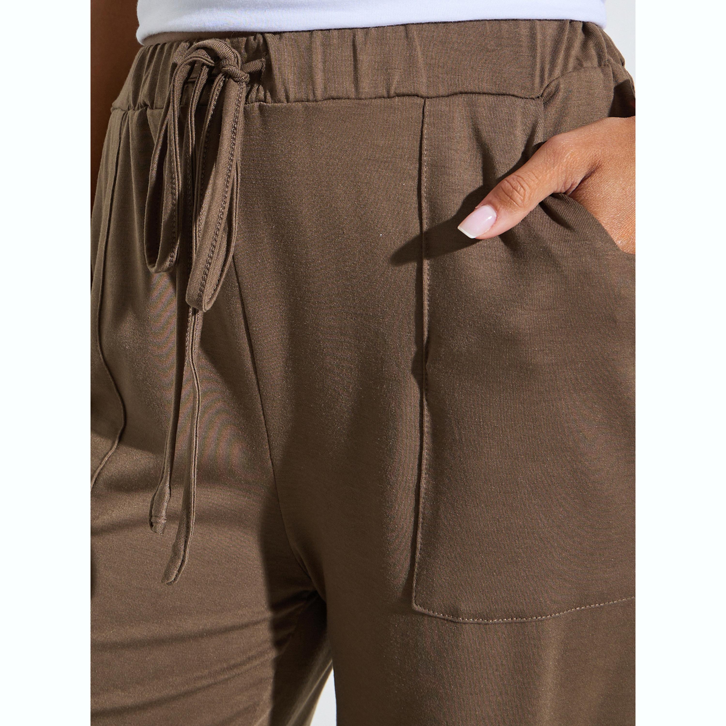 جوغر محبوك بأرجل واسعة-women-clothing-bottoms-joggers-image-4