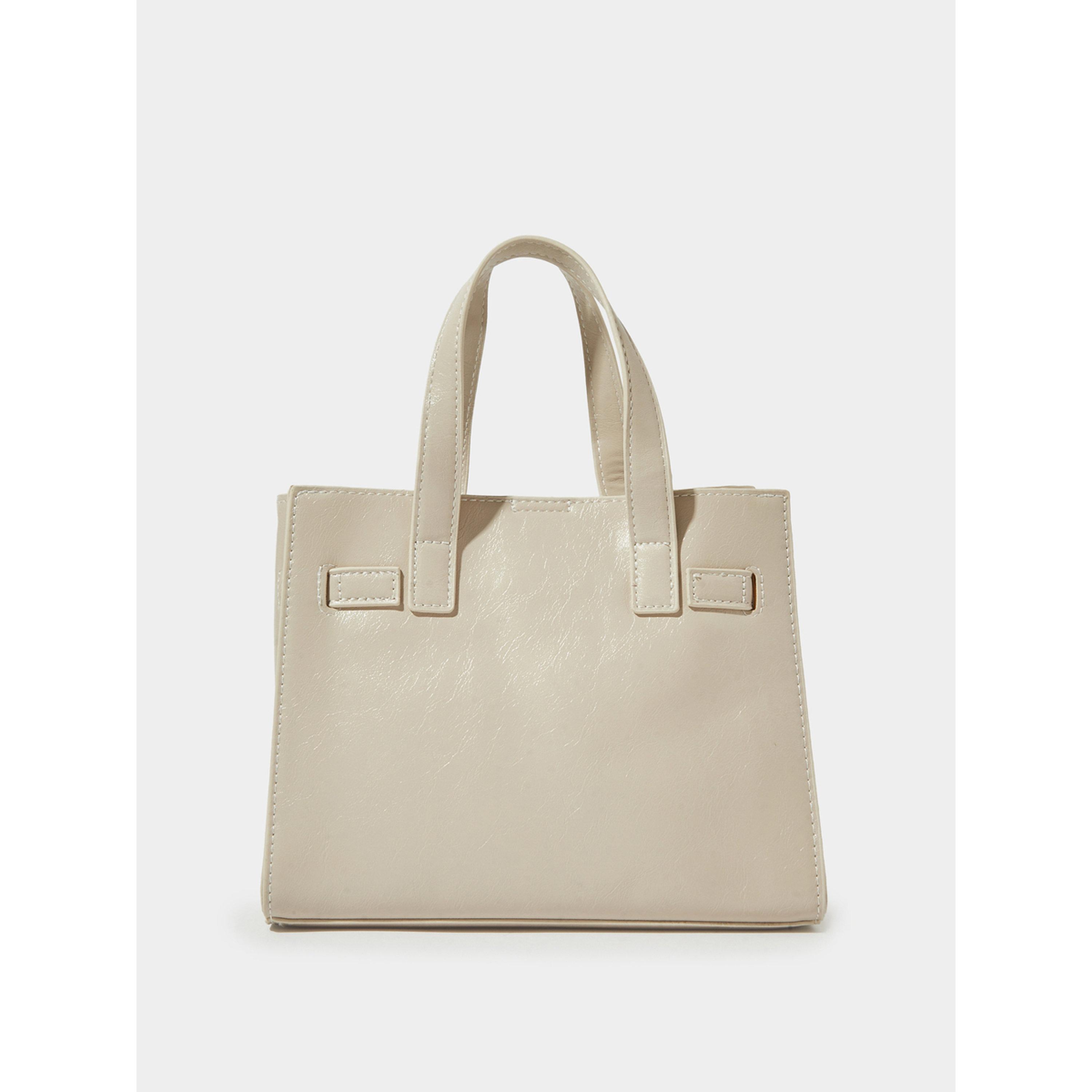 شنطة تسوق رمادية بتفاصيل معدنية-women-bagsandwallets-handbags-image-4
