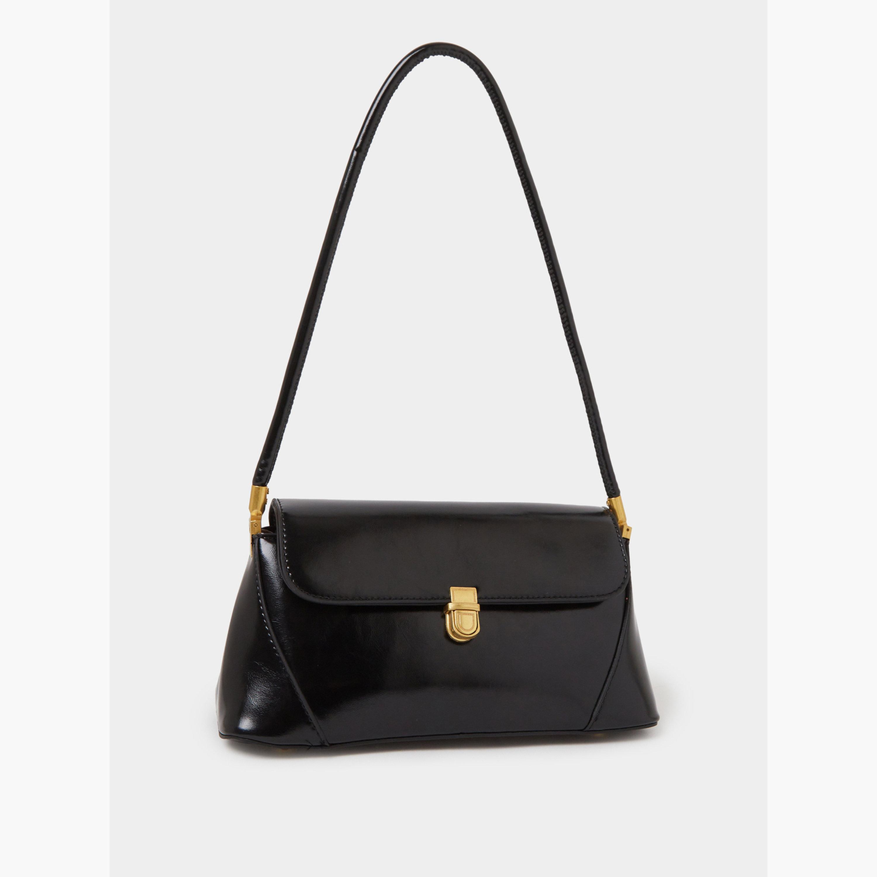 شنطة كتف بغطاء قلاب وقفل ضغط-women-bagsandwallets-handbags-image-1