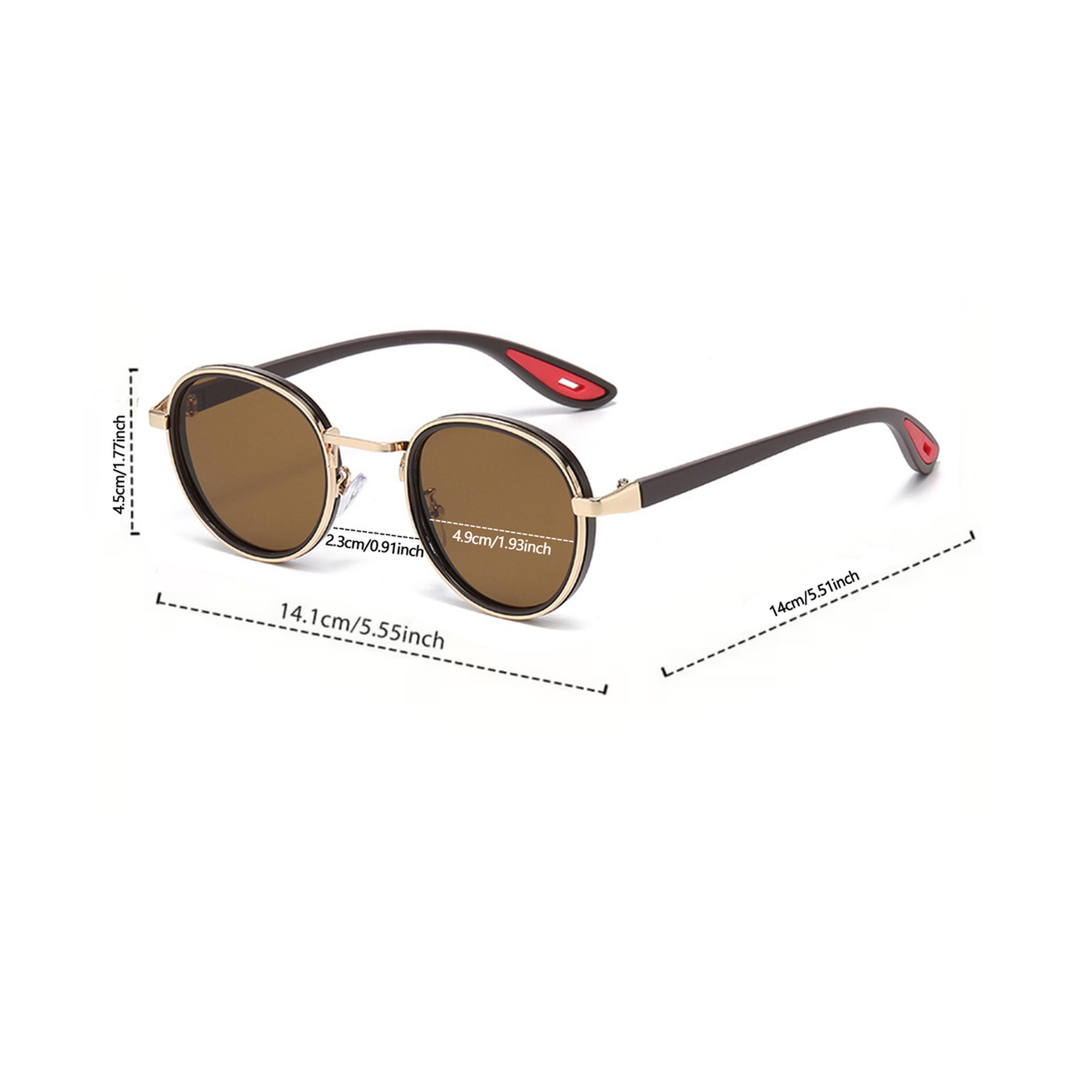 Take Two Pack of 2 - Retro Round Metal Sunglasses-women-sunglasses-image-6