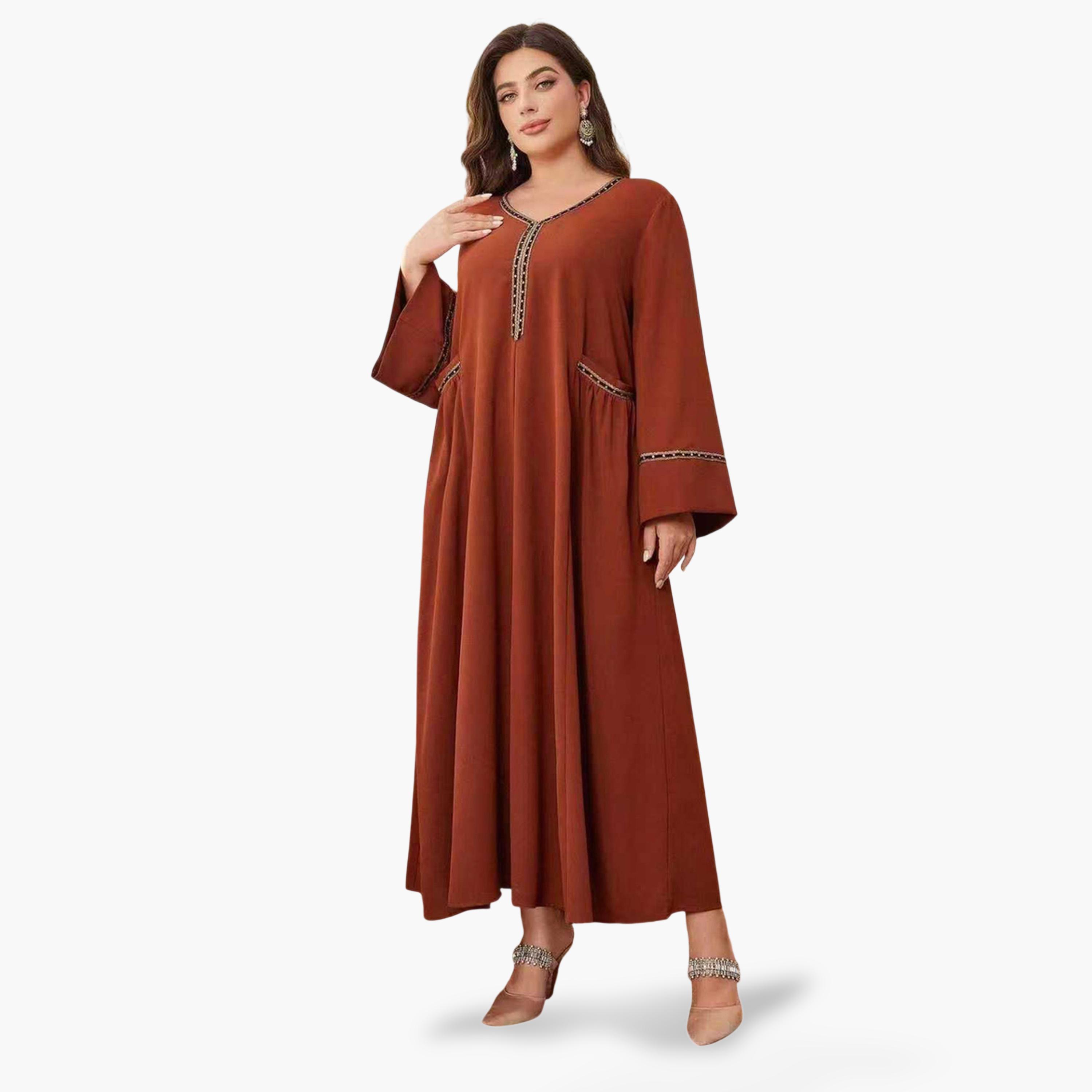 جلابية عربية بمقاس كبير-women-arabicclothing-jalabiyas-image-1