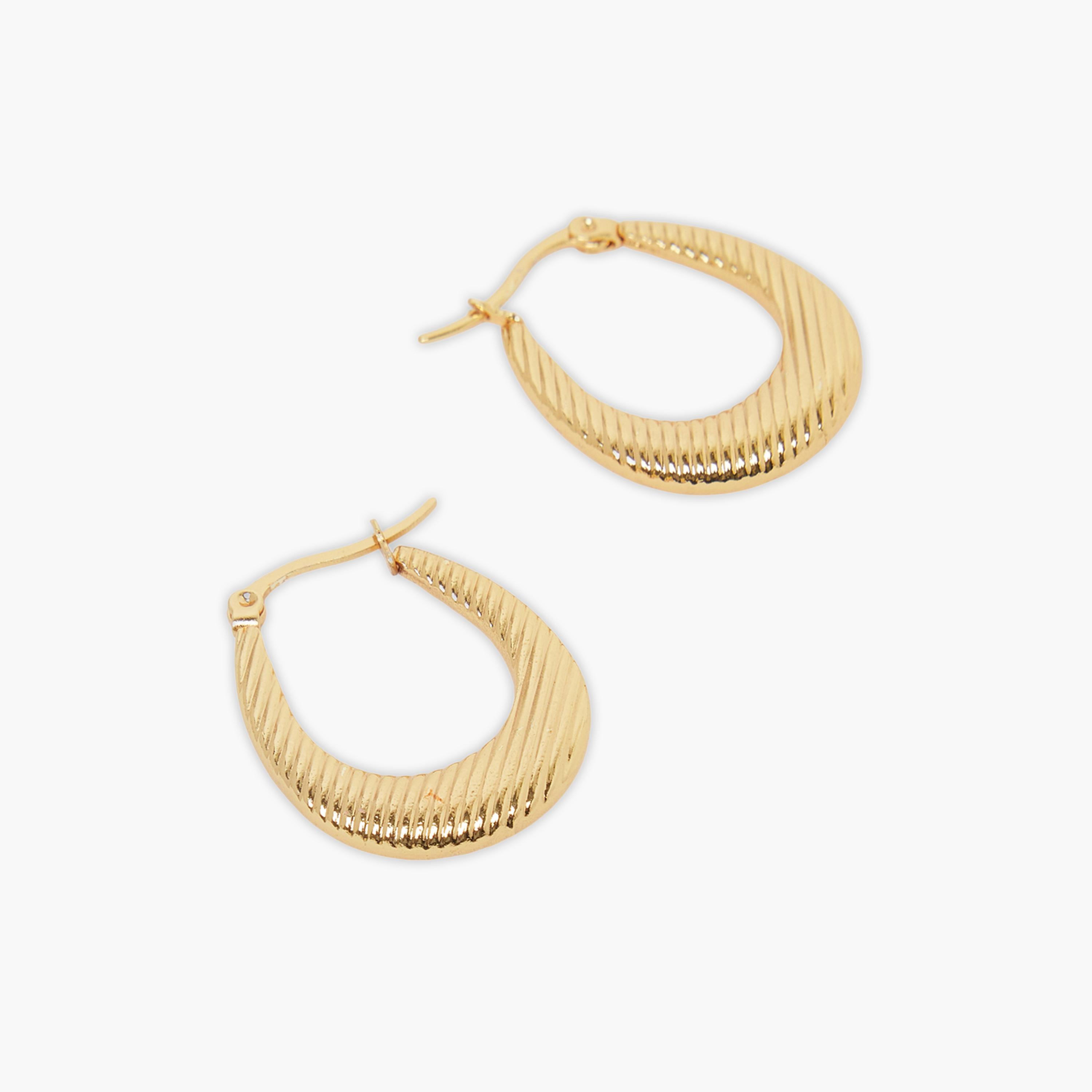 Styli Set of 3 - Stud and Hoop Earrings-women-watchesandjewellery-jewellery-earrings-image-3