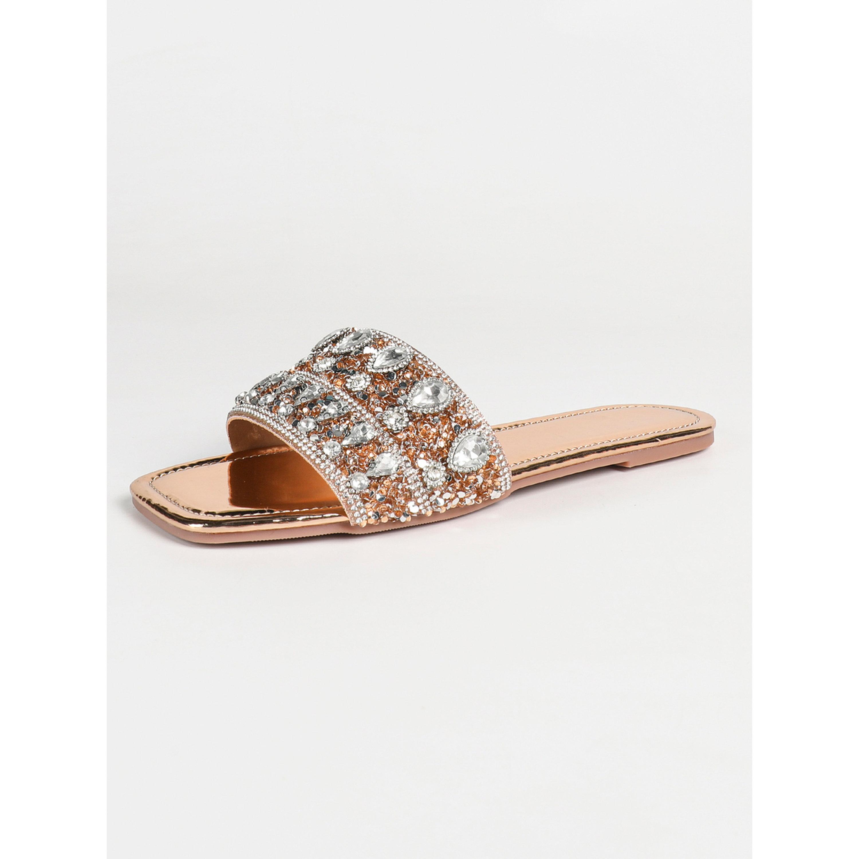 صندل فلات مزين-women-shoes-sandals-flats-image-1