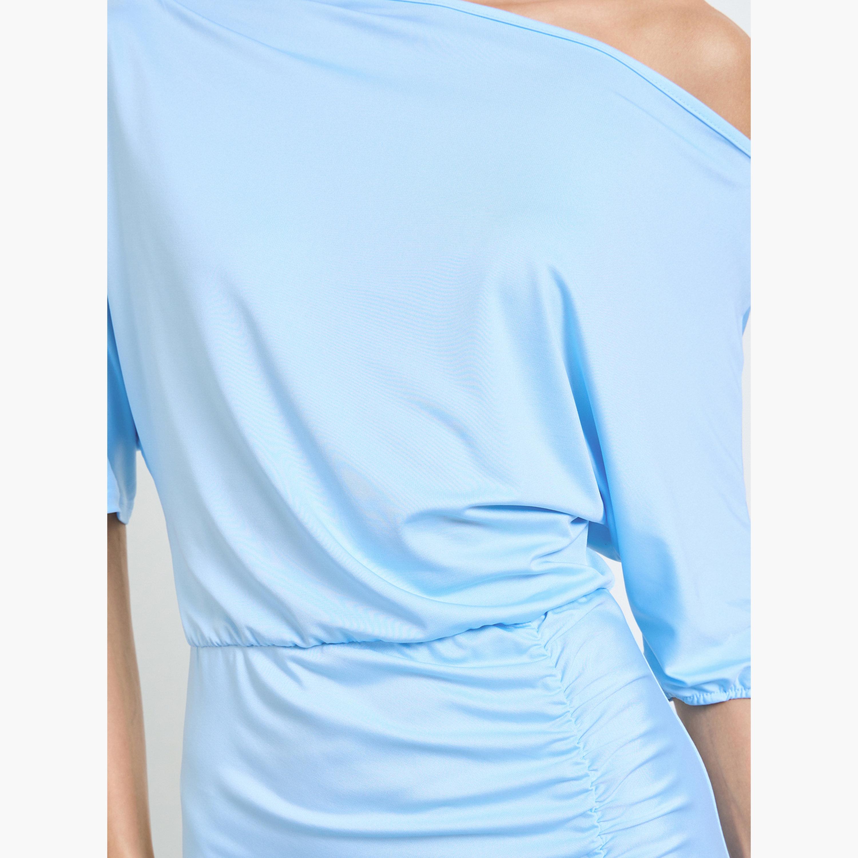 فستان طويل واسع وبكتف مكشوف-women-clothing-dresses-image-4