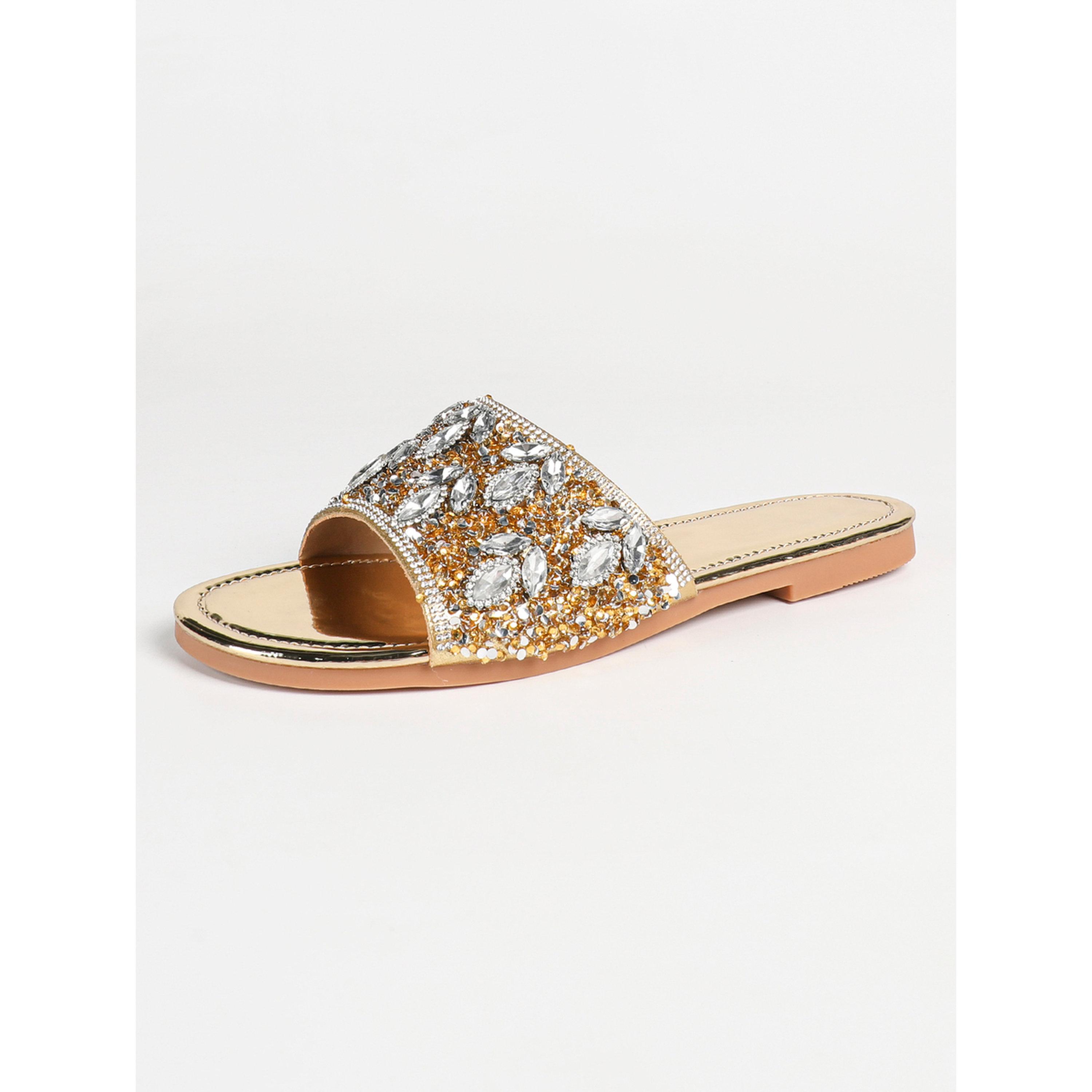 صندل فلات مزين-women-shoes-sandals-flats-image-1