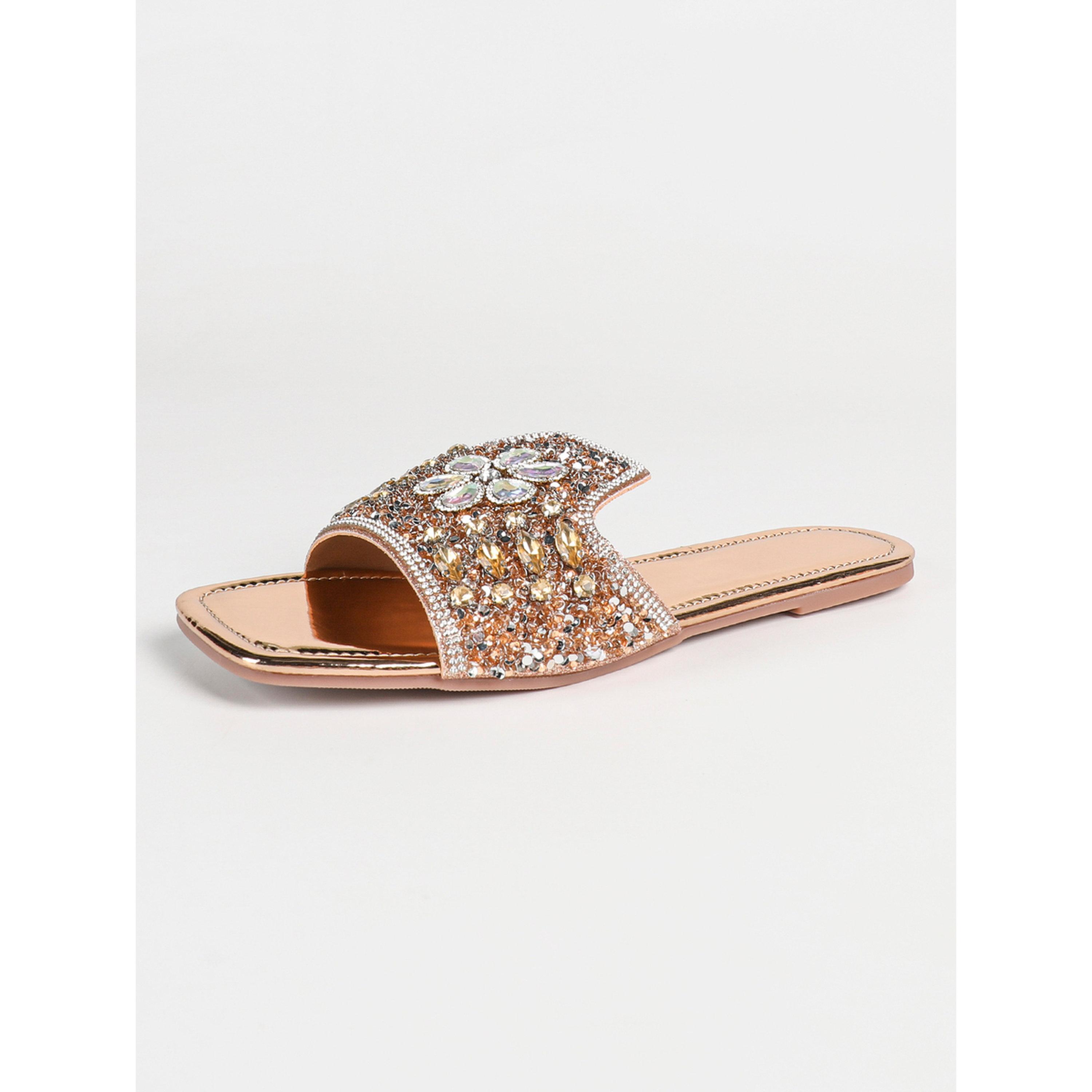 صندل فلات مزين-women-shoes-sandals-flats-image-1