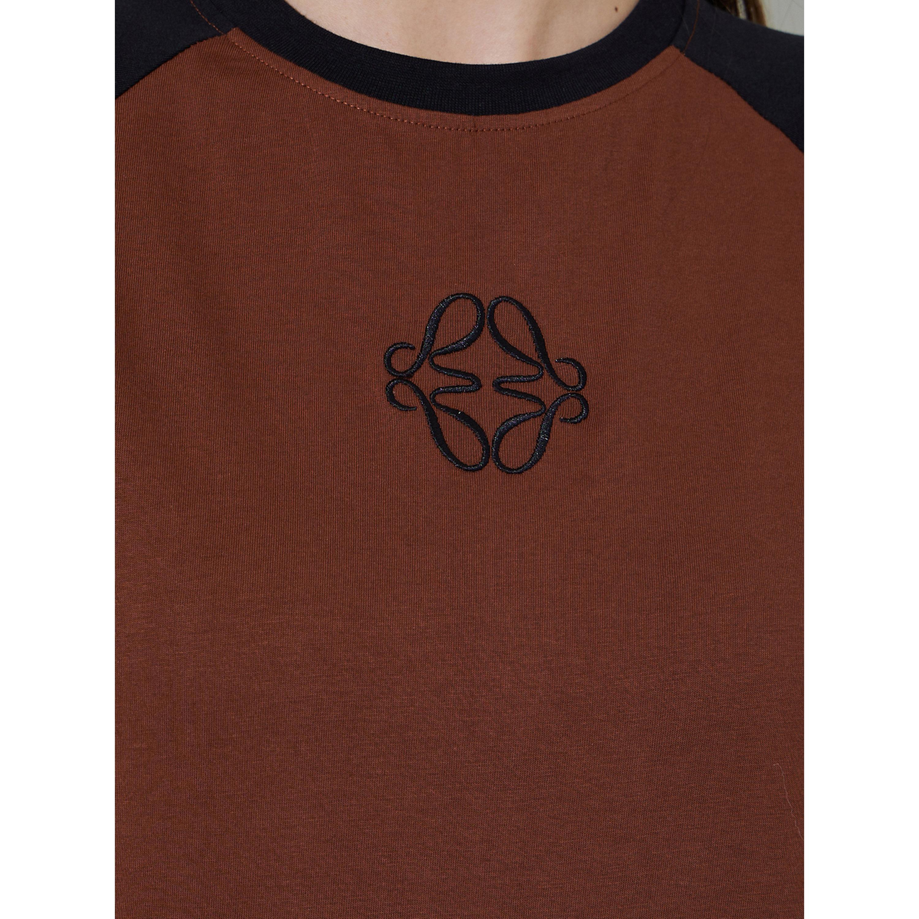Styli Color Block Badge Embroidered Cotton Regular Fit T-Shirt-women-clothing-tshirts-image-5
