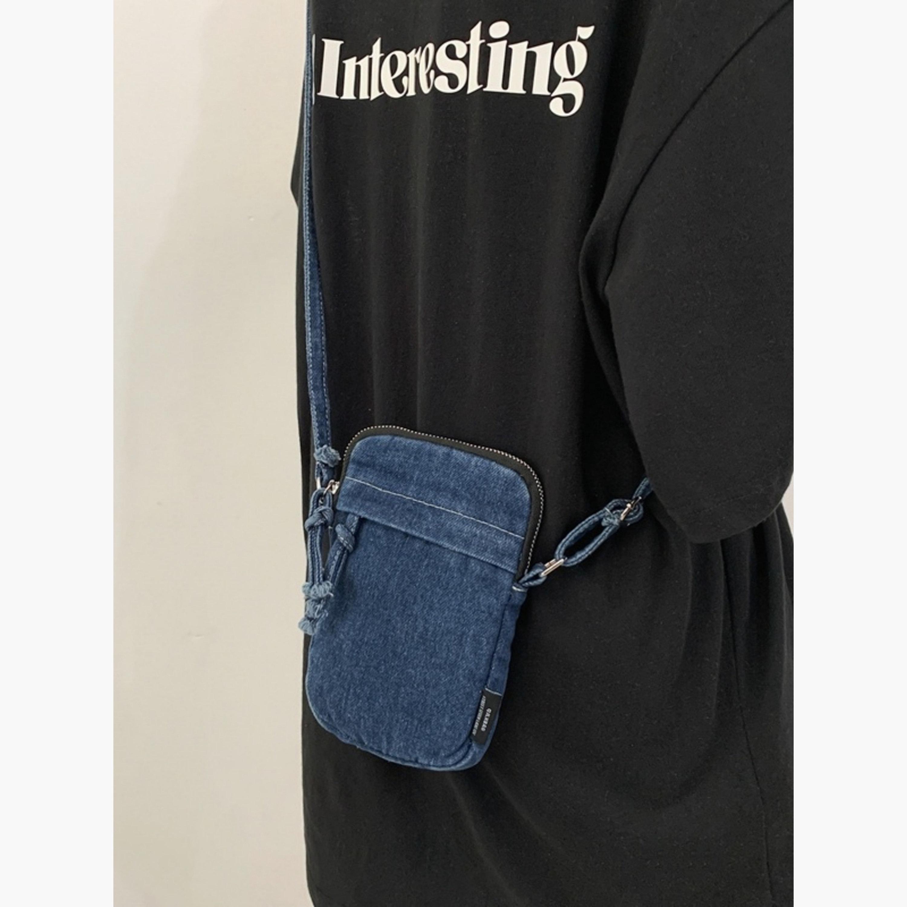 Take Two Dark Blue Denim Crossbody Bag with Zip-women-bagsandwallets-handbags-image-5