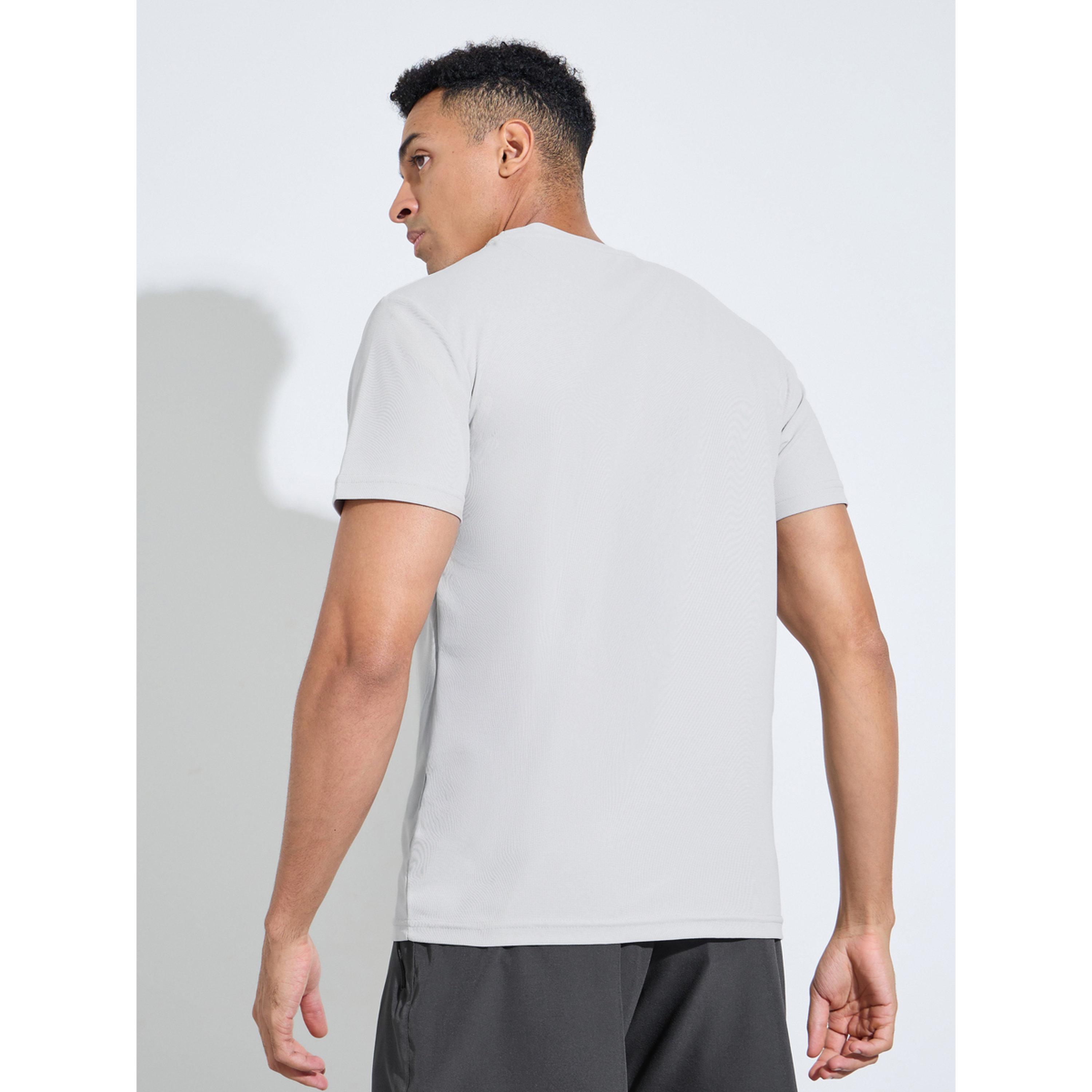 Styli White Solid Round Neck Short Sleeves Regular Fit Active T-Shirt-men-clothing-sportswearandactivewear-tshirtsandpolos-image-3