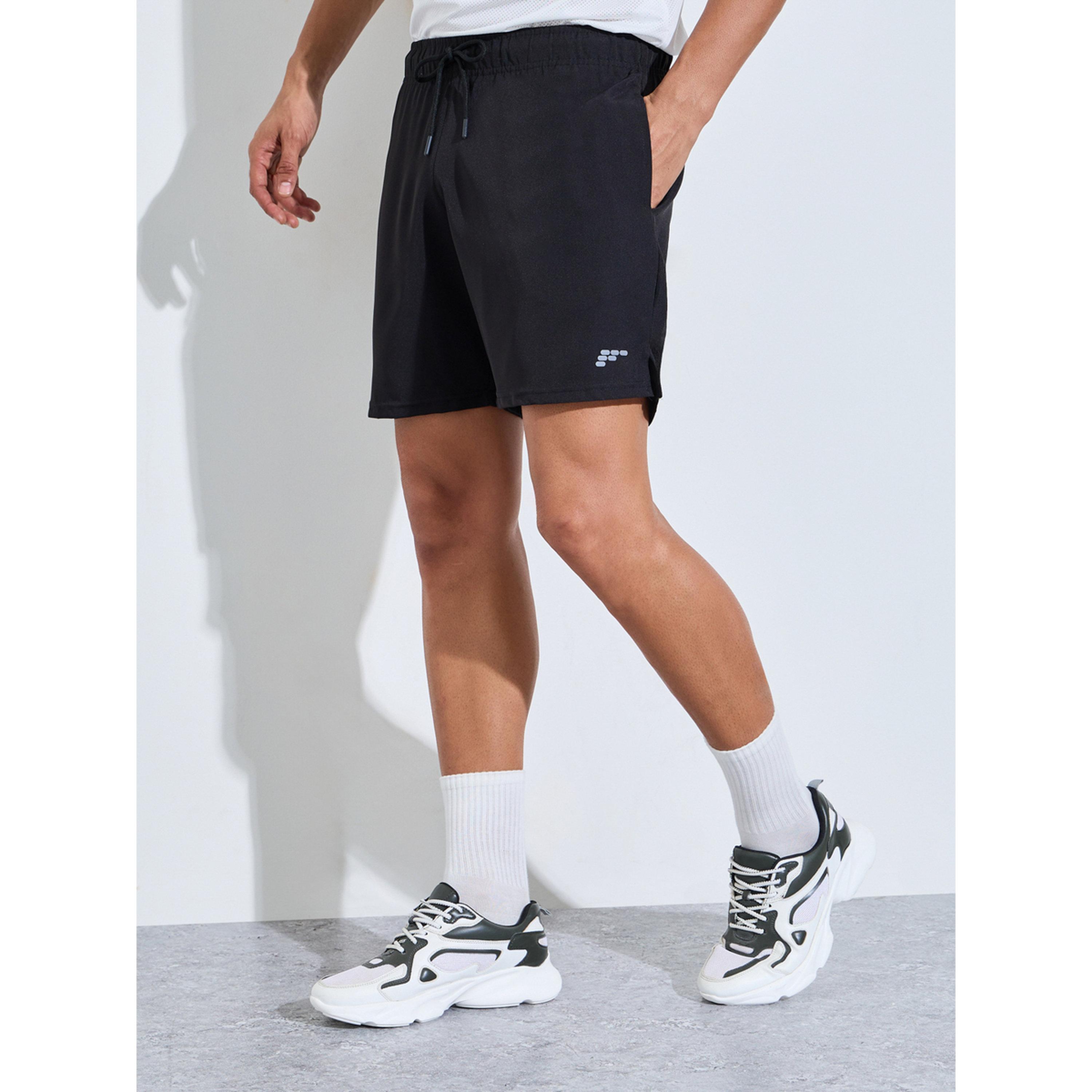 شورت للجري بفتحة جانبية للرجال-men-clothing-sportswearandactivewear-bottoms-image-1
