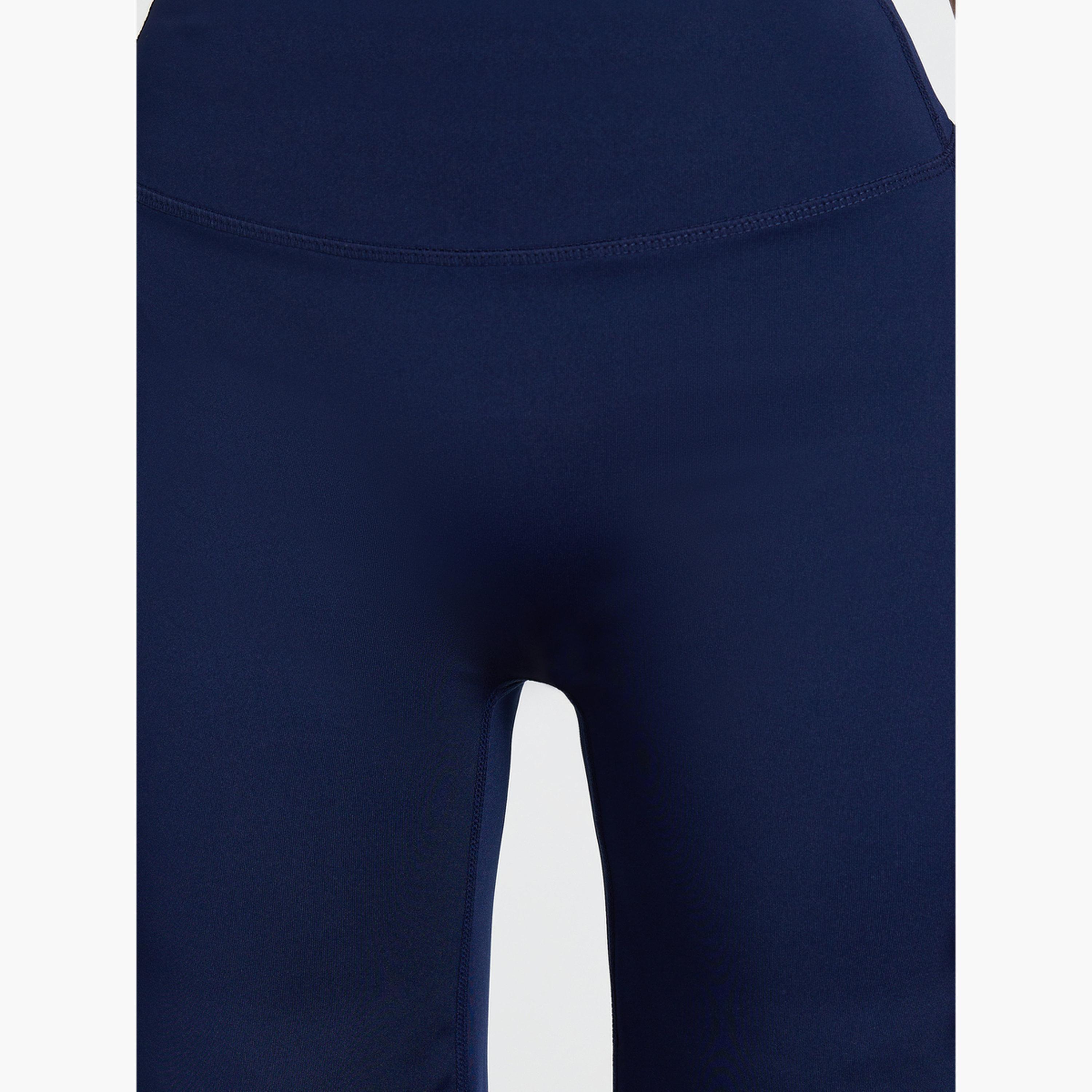 Styli Navy Blue Broad Waist Loose Fit Straight Pants-women-clothing-bottoms-joggers-image-3